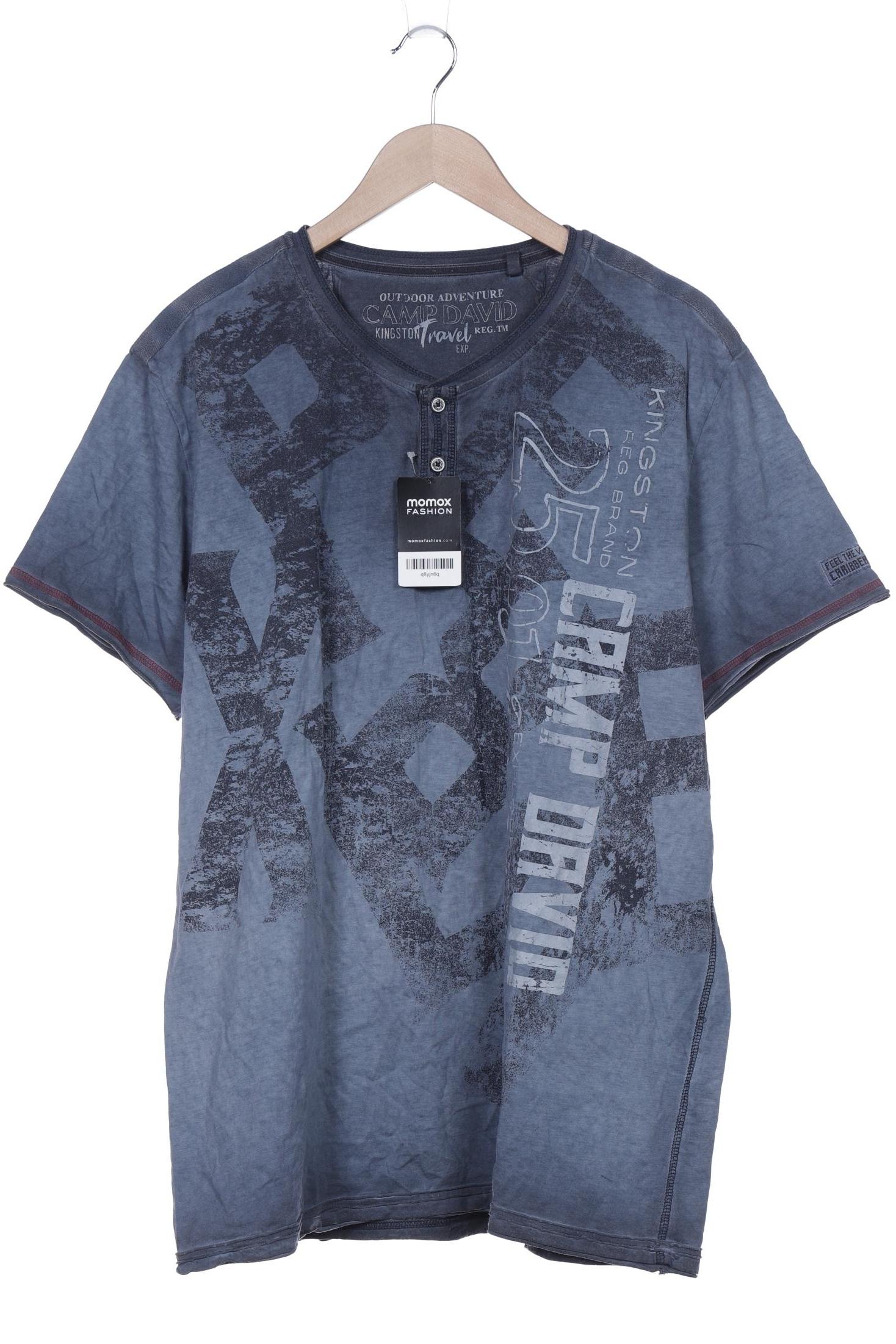 

Camp David Herren T-Shirt, blau, Gr. 58