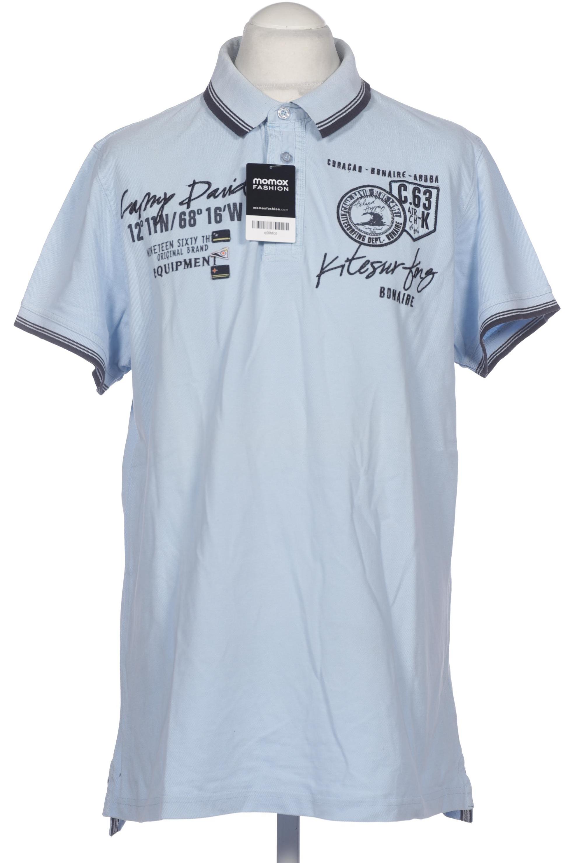 

Camp David Herren Poloshirt, hellblau, Gr. 54