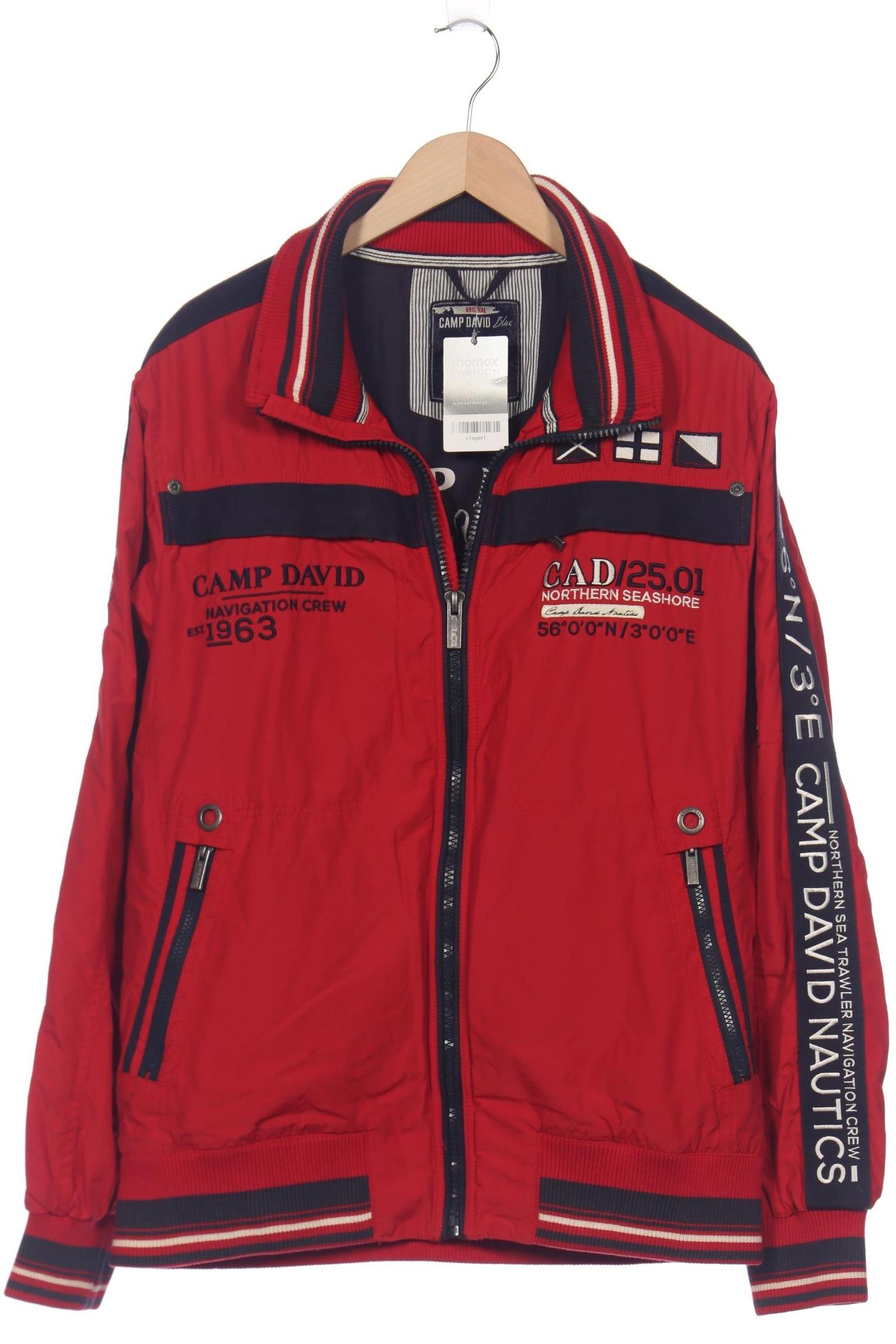 Thumbnail - Camp David Herren Jacke, rot, Gr. 54