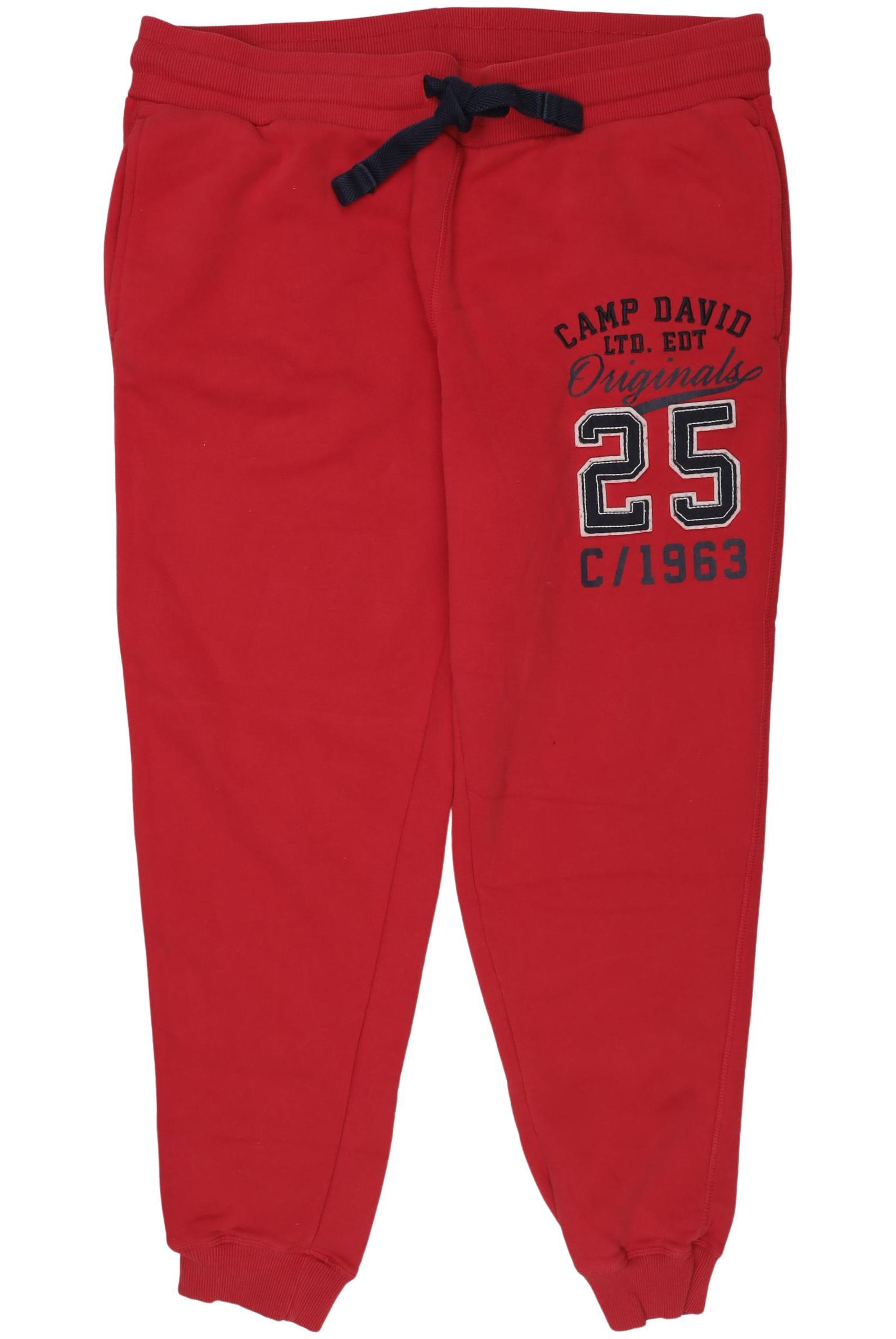

Camp David Herren Stoffhose, rot, Gr. 0