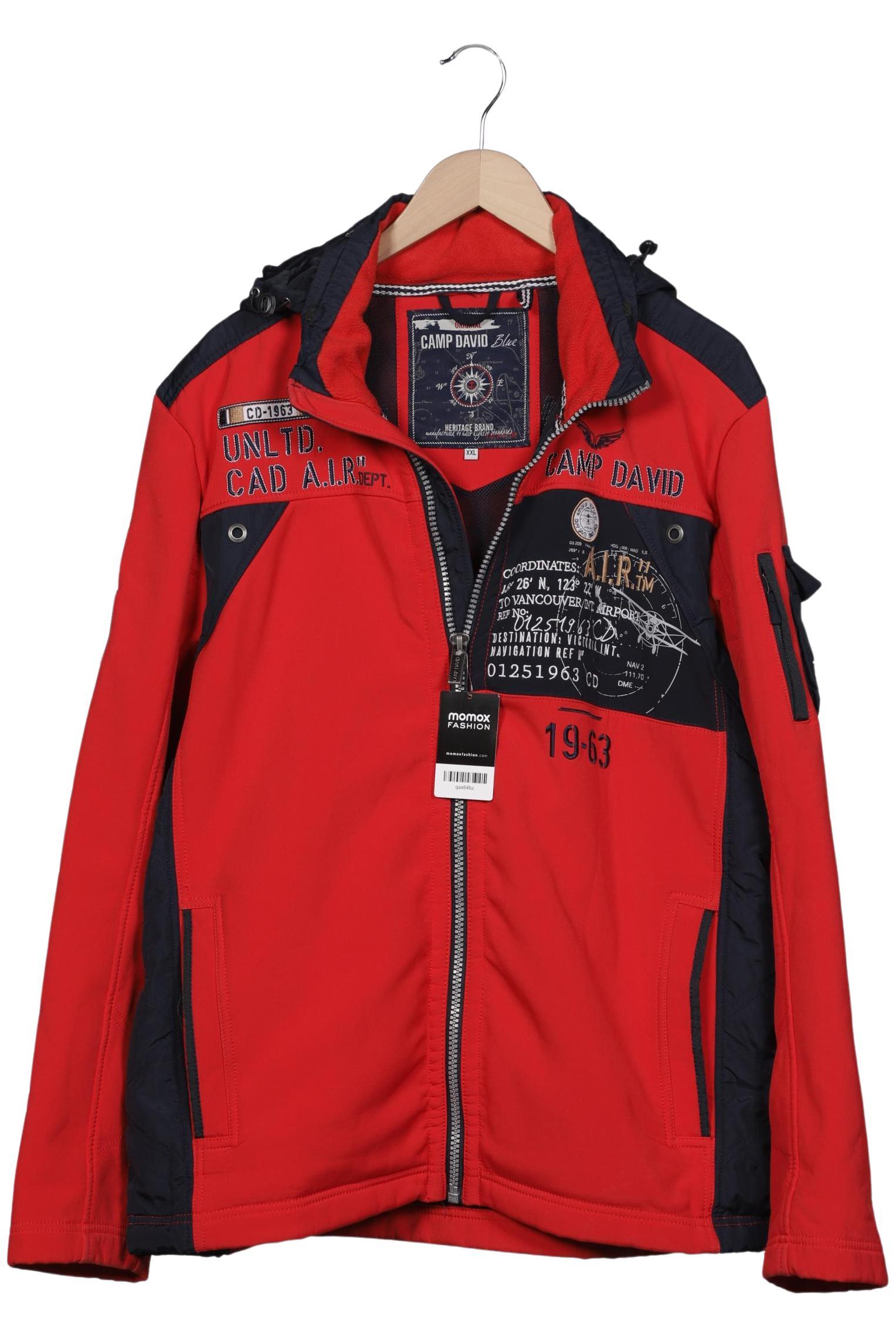 

Camp David Herren Jacke, rot, Gr. 56