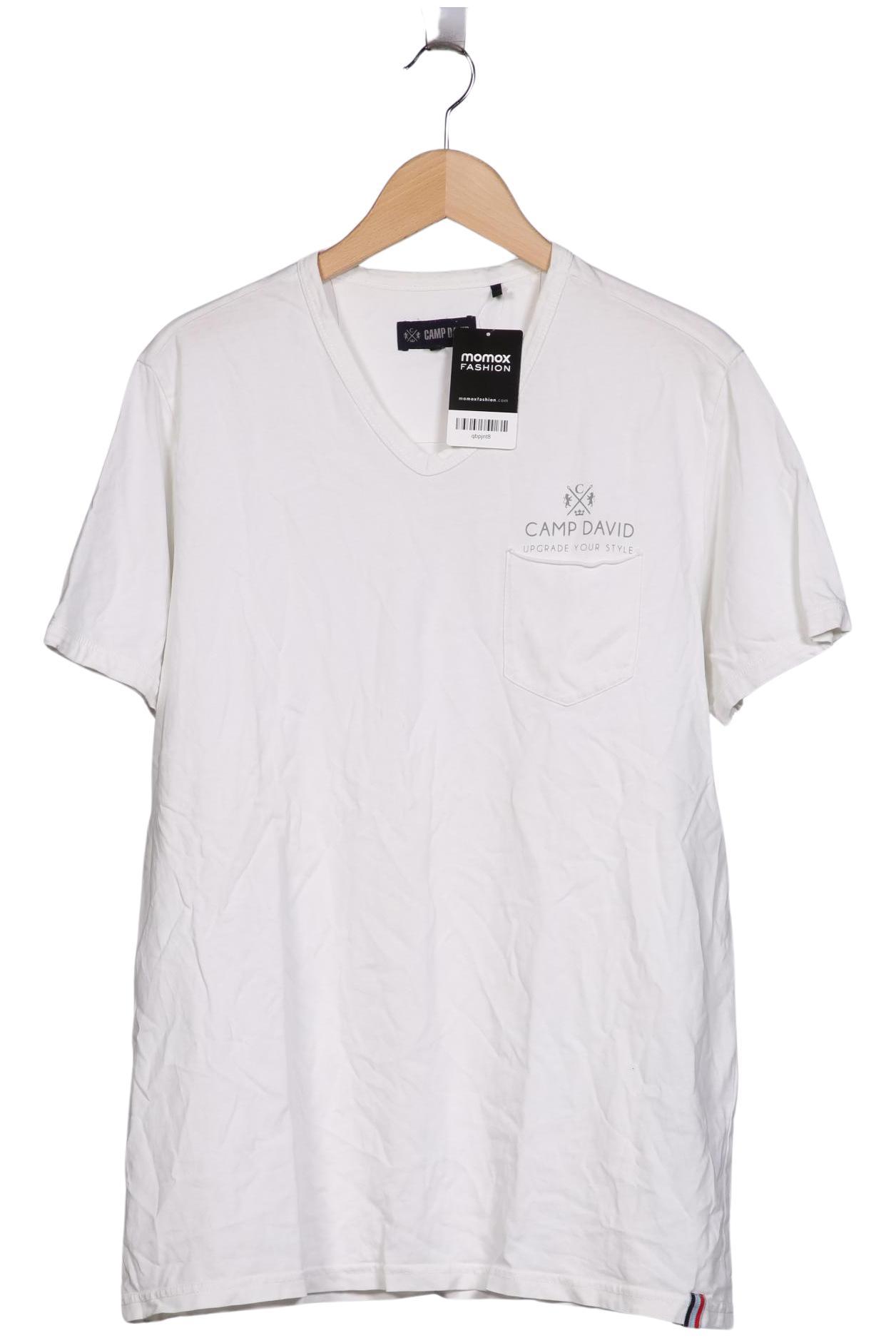 

Camp David Herren T-Shirt, weiß, Gr. 54
