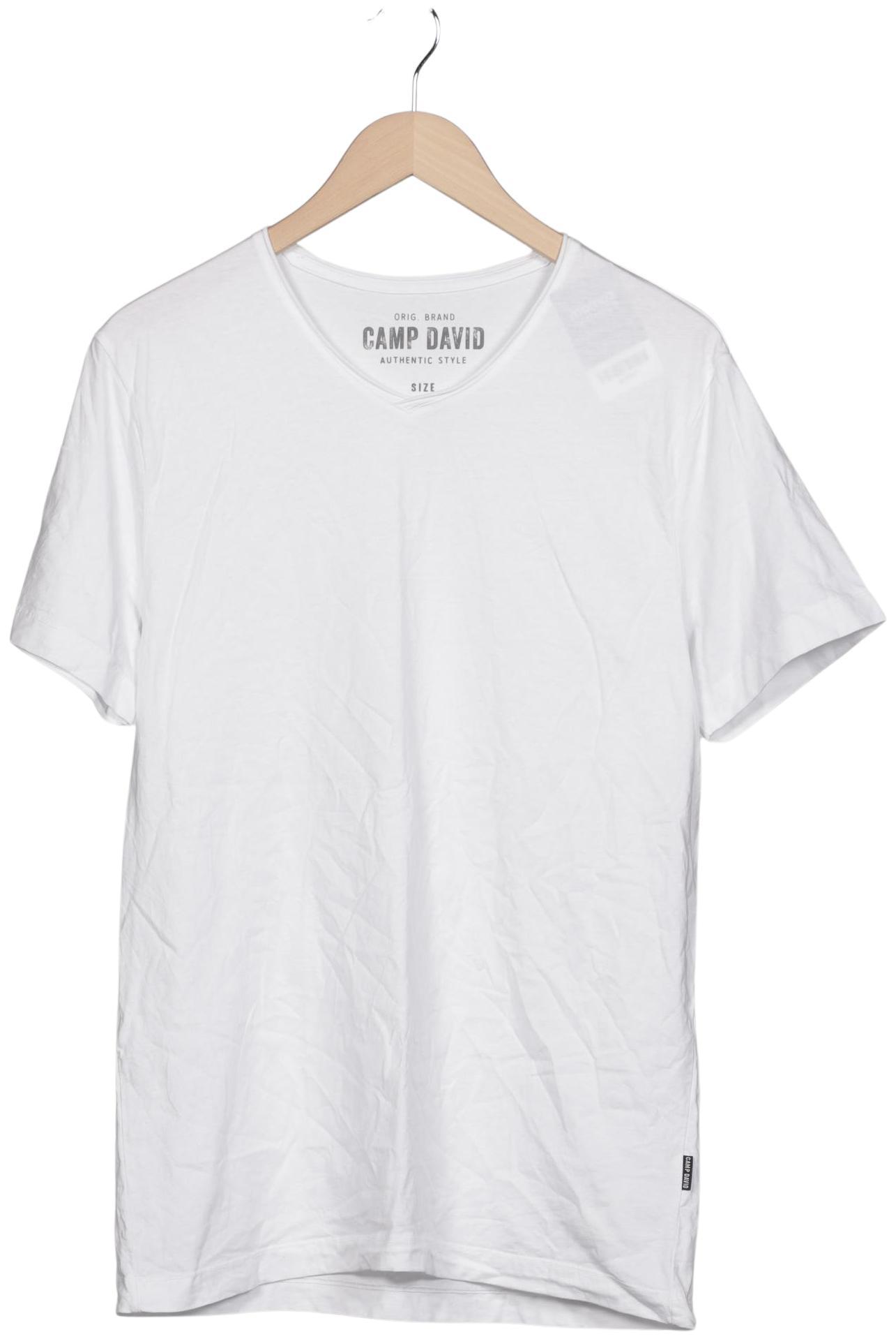 

Camp David Herren T-Shirt, weiß, Gr. 54