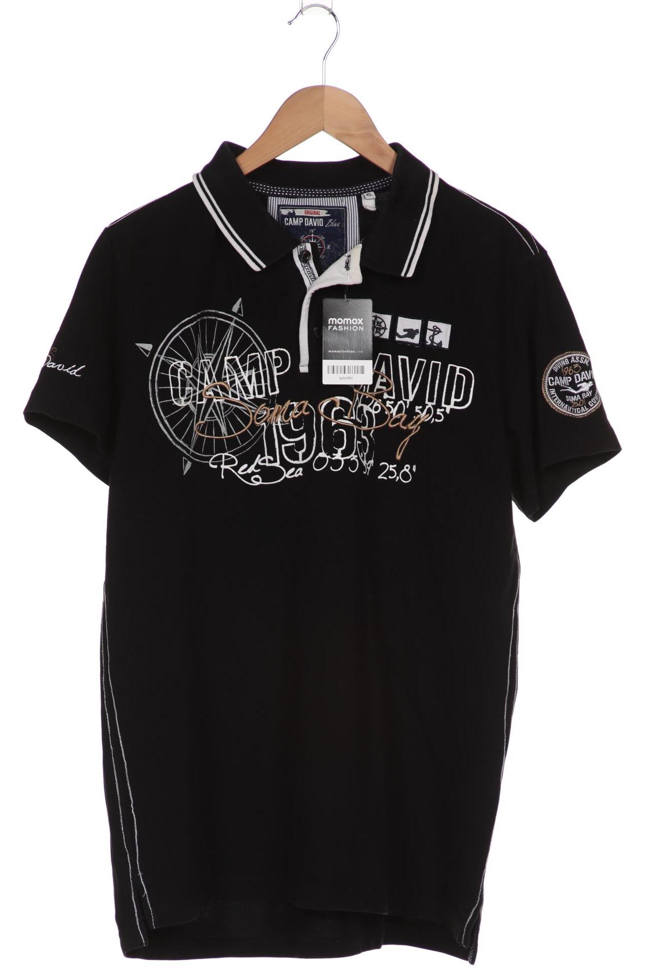 

Camp David Herren Poloshirt, marineblau