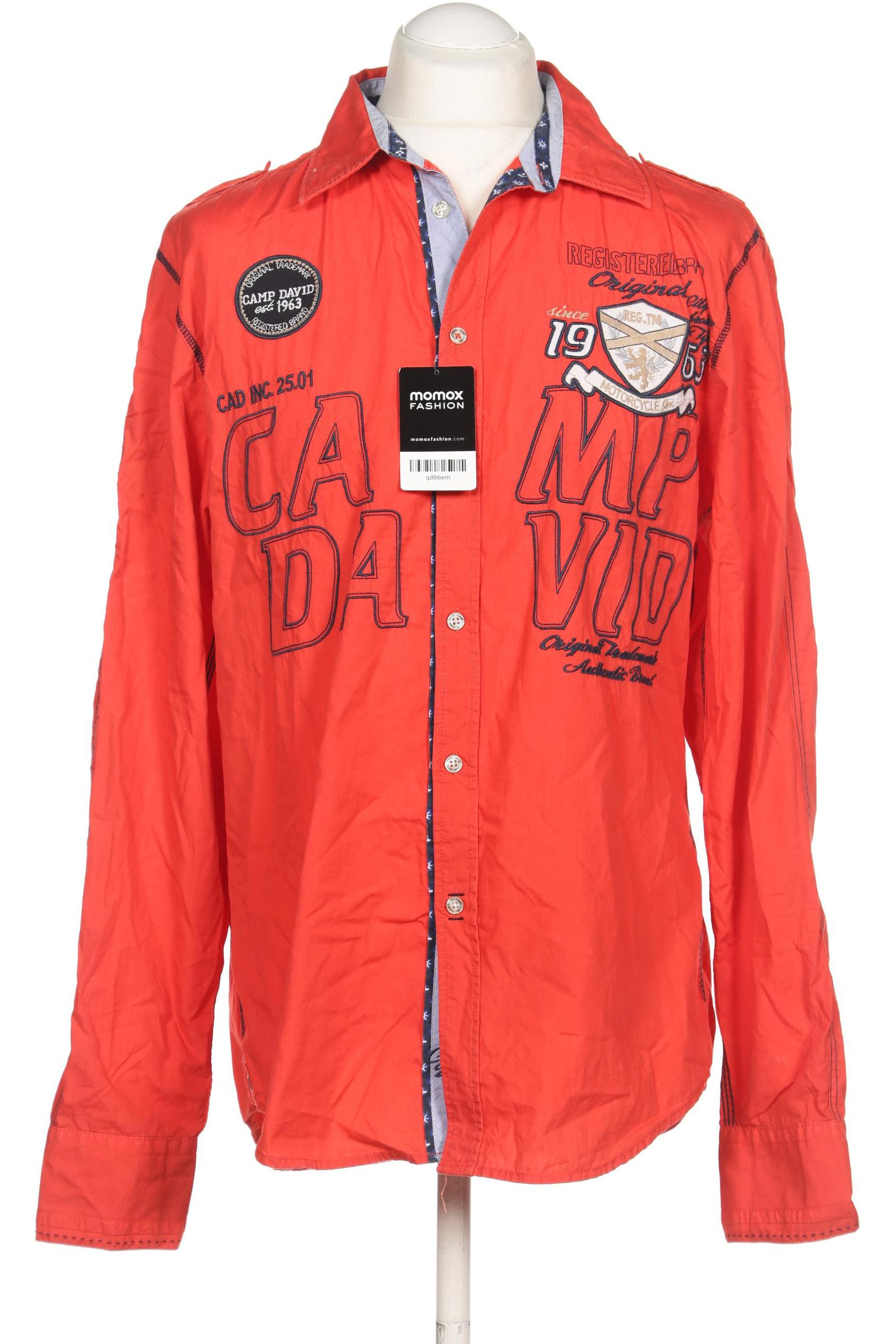 

Camp David Herren Hemd, rot, Gr. 54