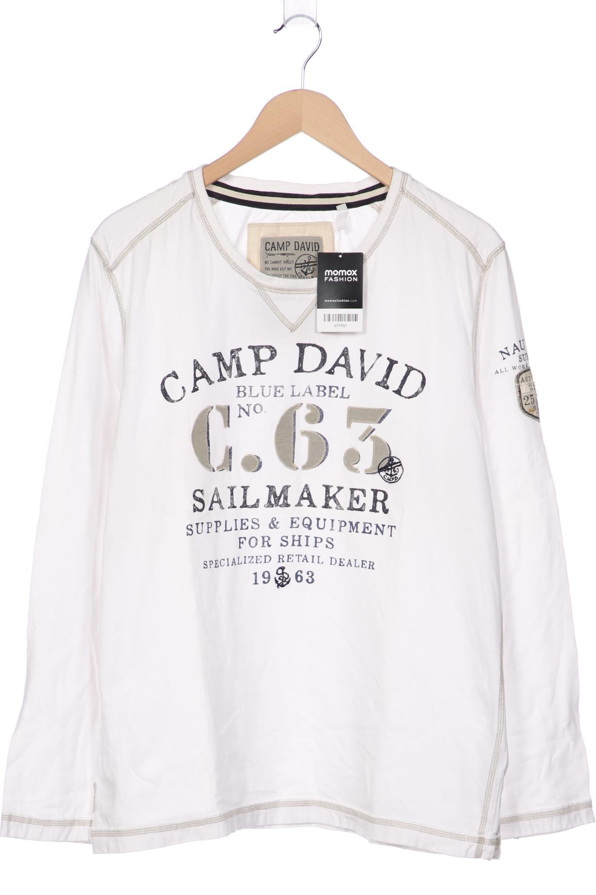 

Camp David Herren Langarmshirt, weiß