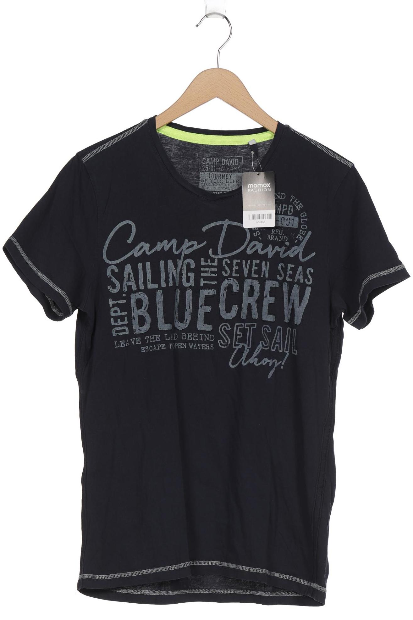 

Camp David Herren T-Shirt, marineblau, Gr. 46