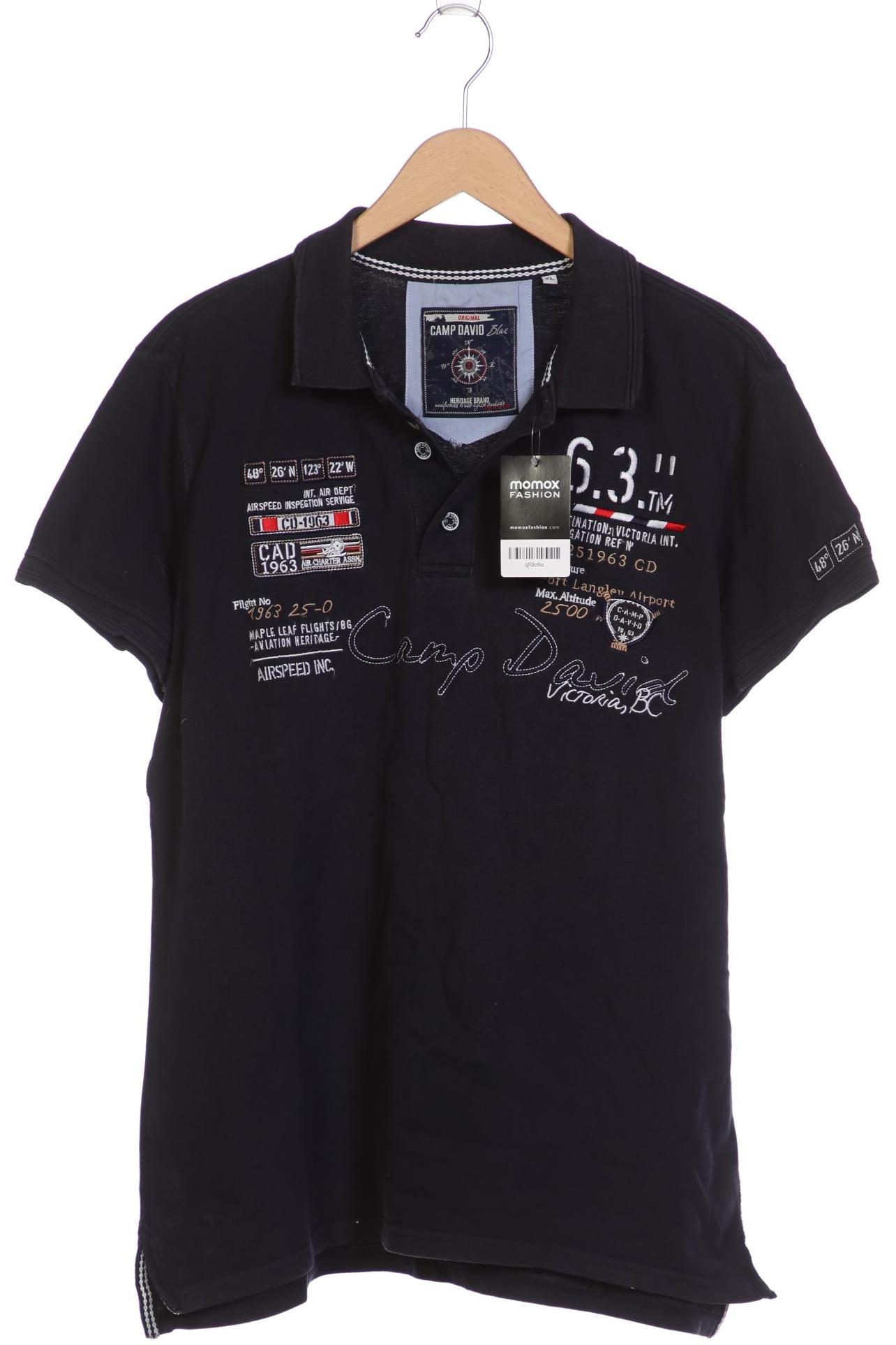 

Camp David Herren Poloshirt, marineblau, Gr. 54