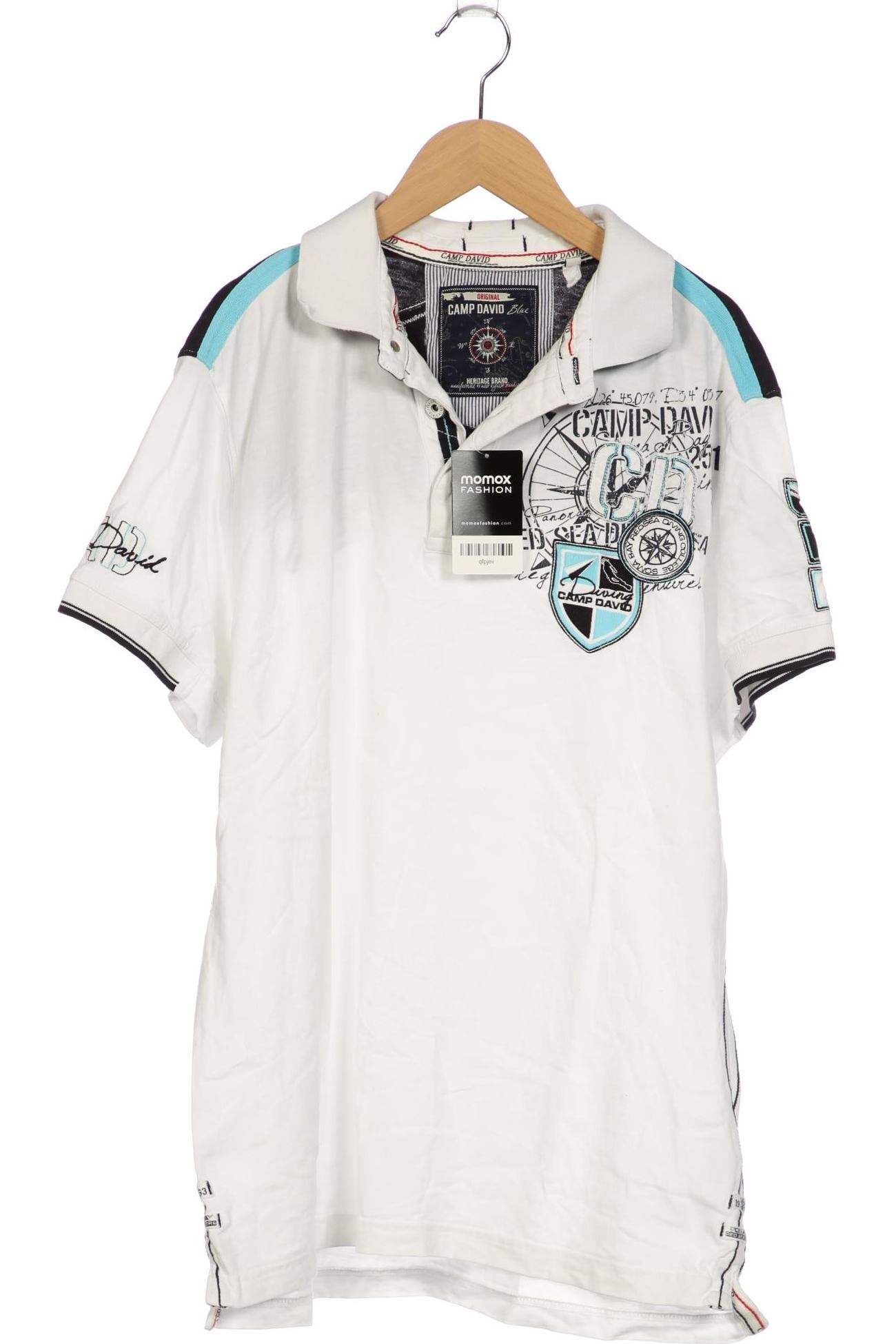 

Camp David Herren Poloshirt, weiß, Gr. 52