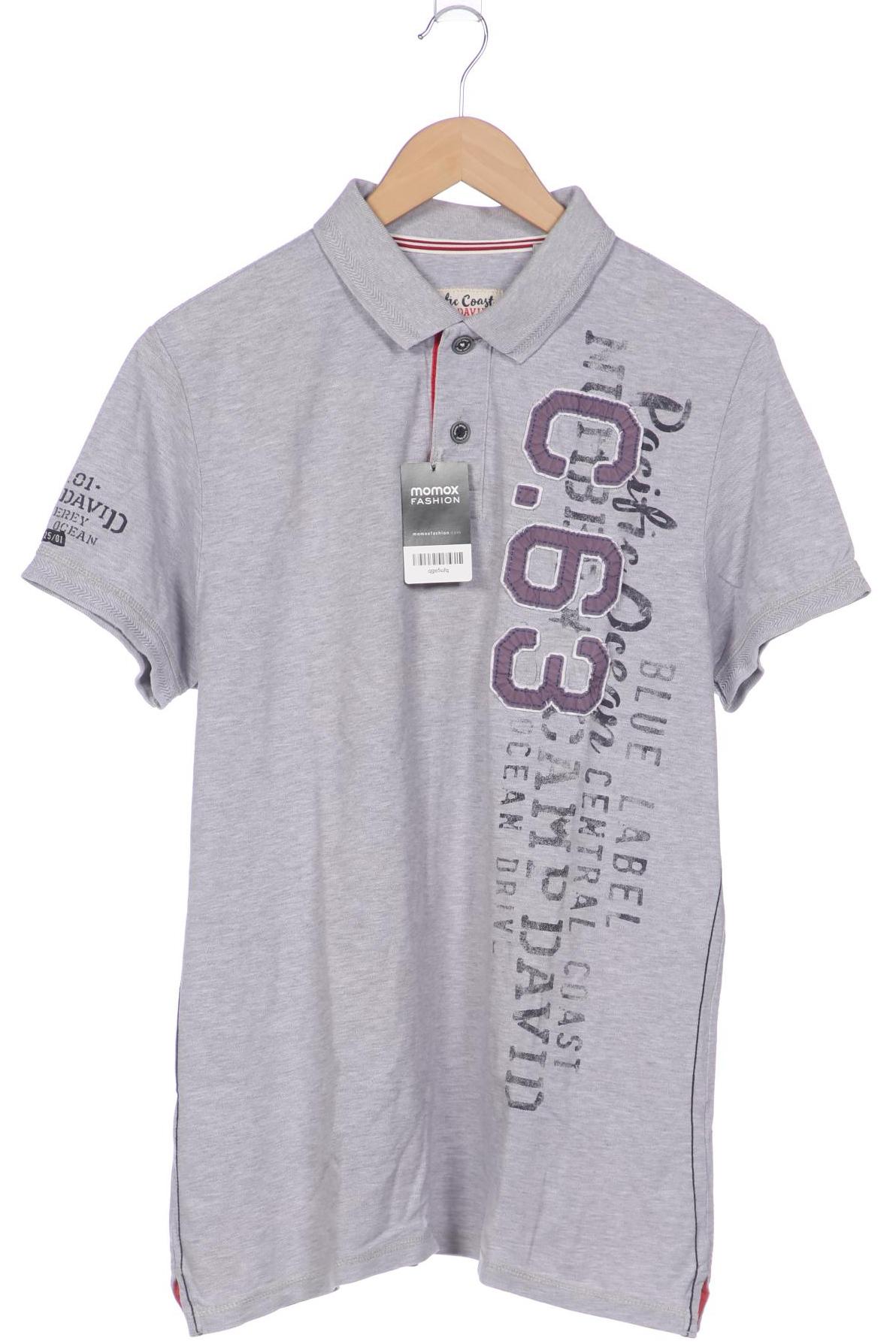 

Camp David Herren Poloshirt, grau, Gr. 52