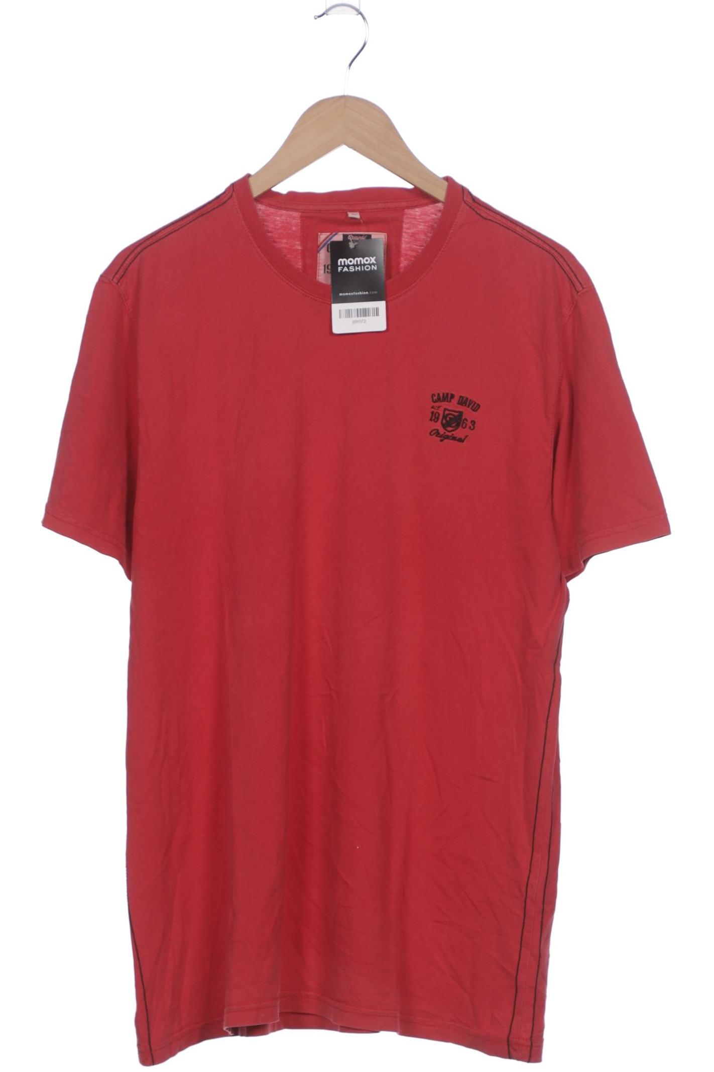 

Camp David Herren T-Shirt, rot, Gr. 54