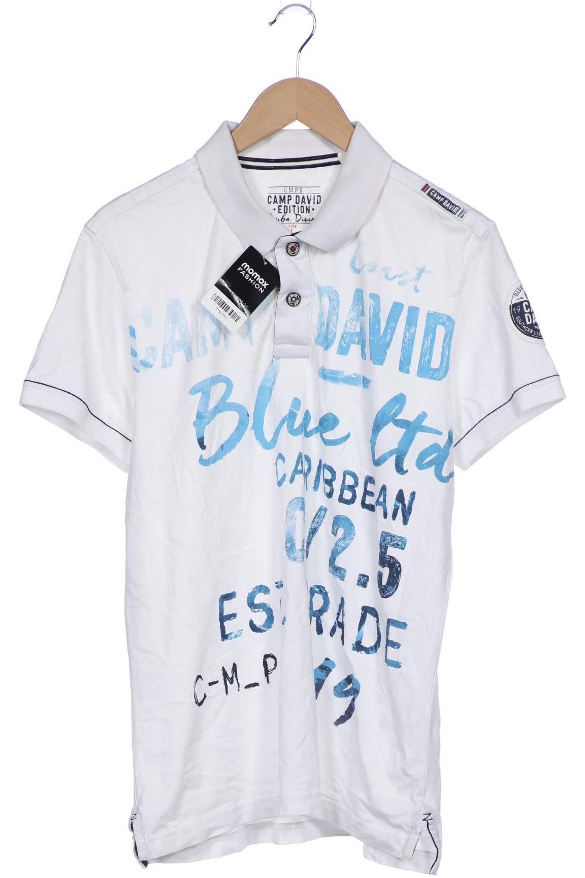 

Camp David Herren Poloshirt, weiß, Gr. 52