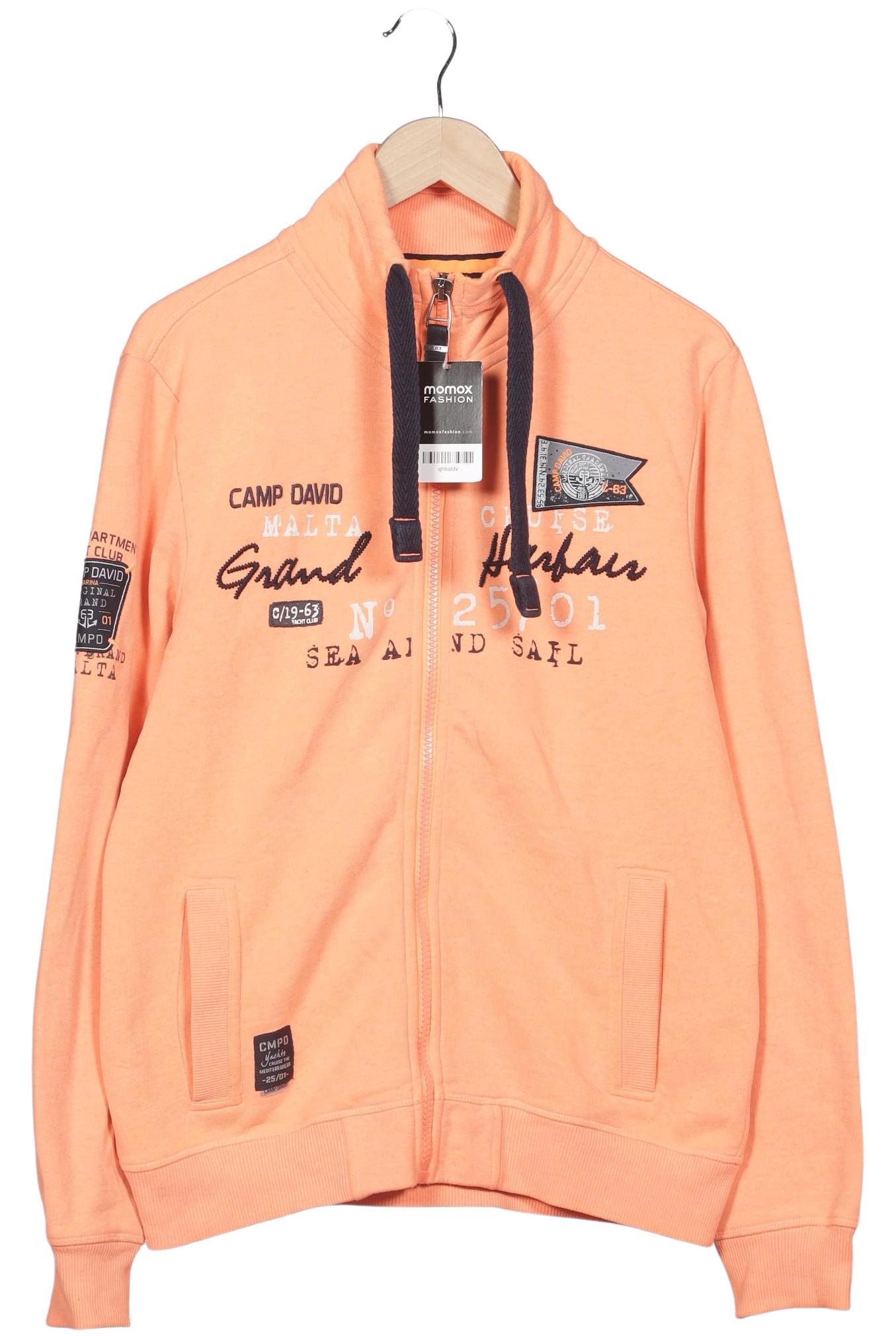 

Camp David Herren Kapuzenpullover, orange, Gr. 46