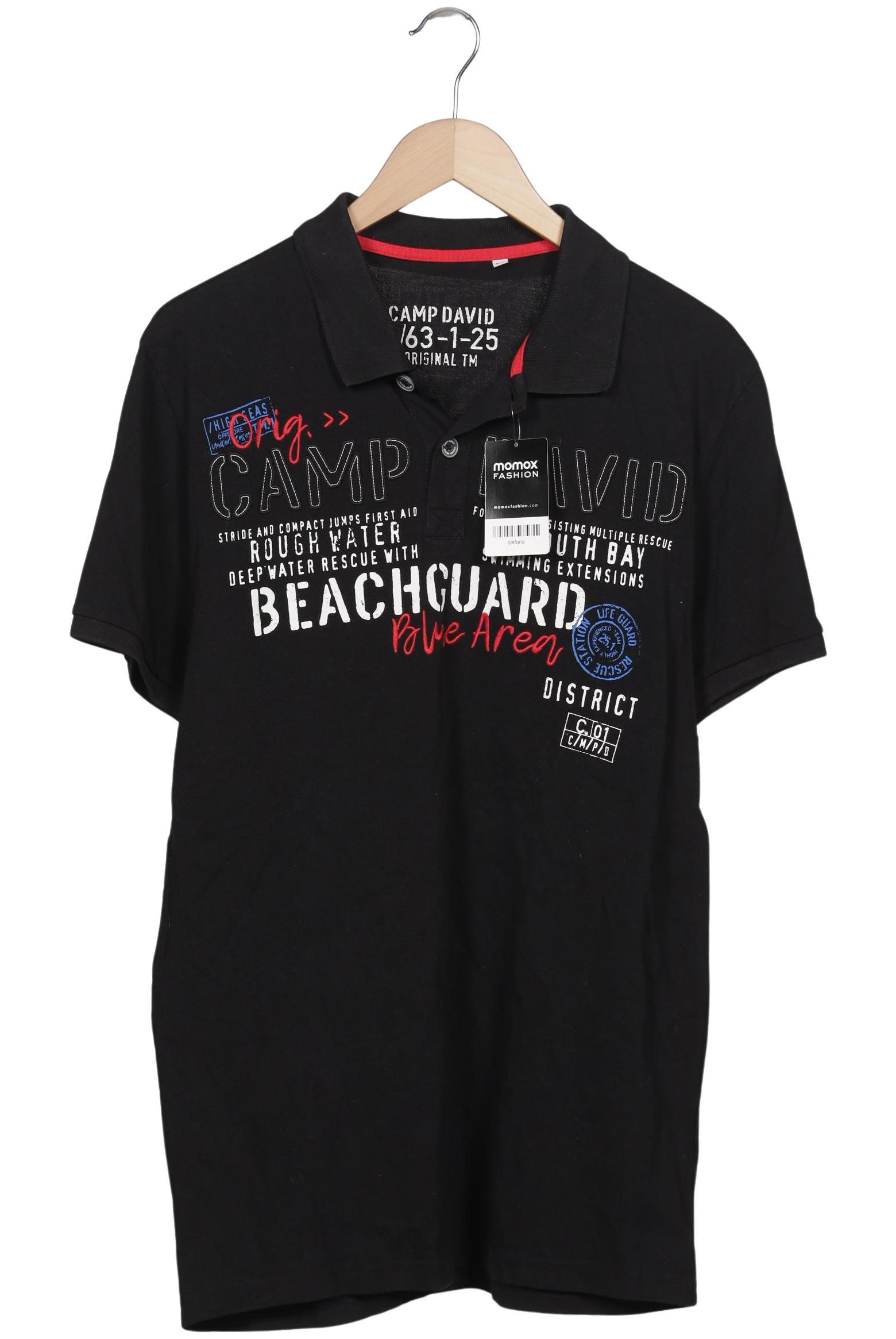 

Camp David Herren Poloshirt, schwarz, Gr. 54