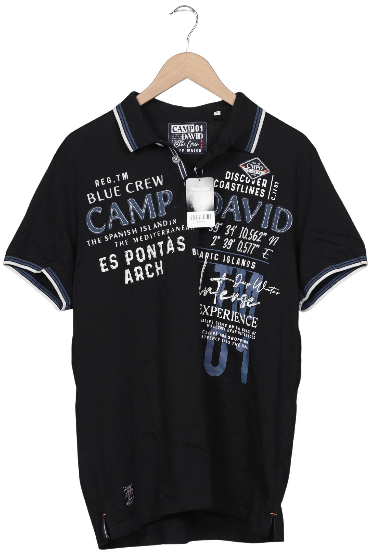 

Camp David Herren Poloshirt, schwarz, Gr. 54