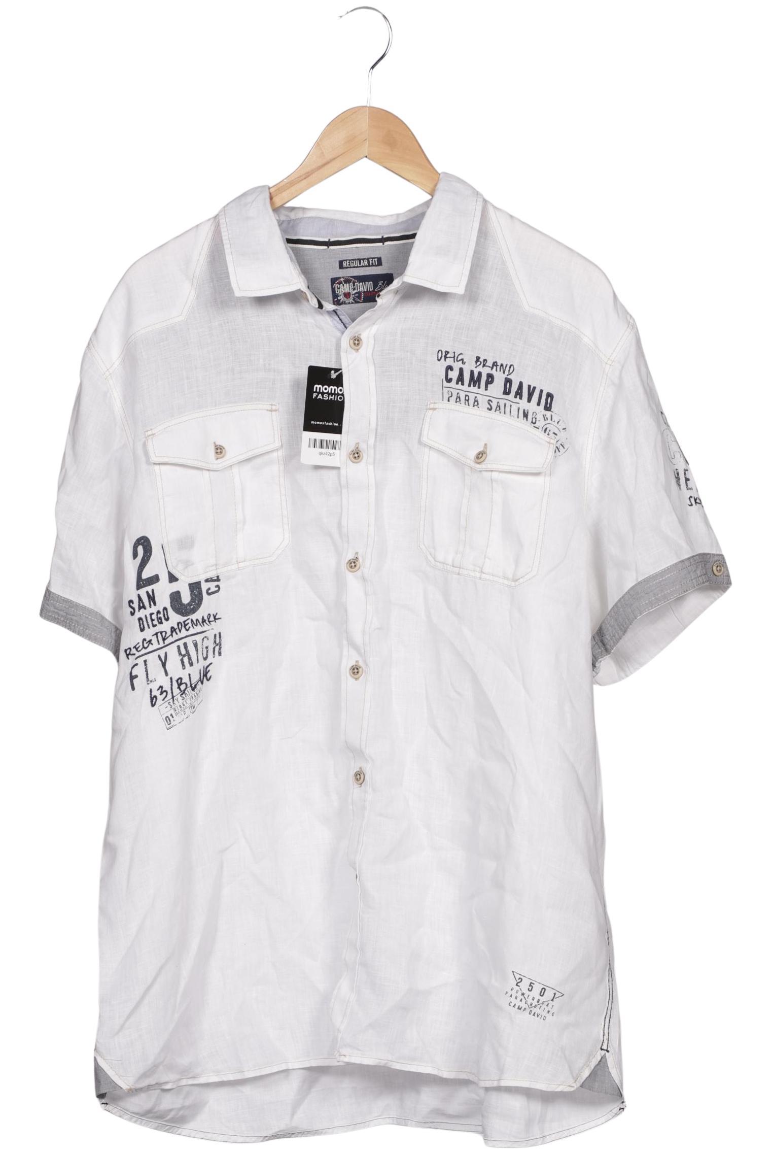 

Camp David Herren Hemd, weiß, Gr. 56