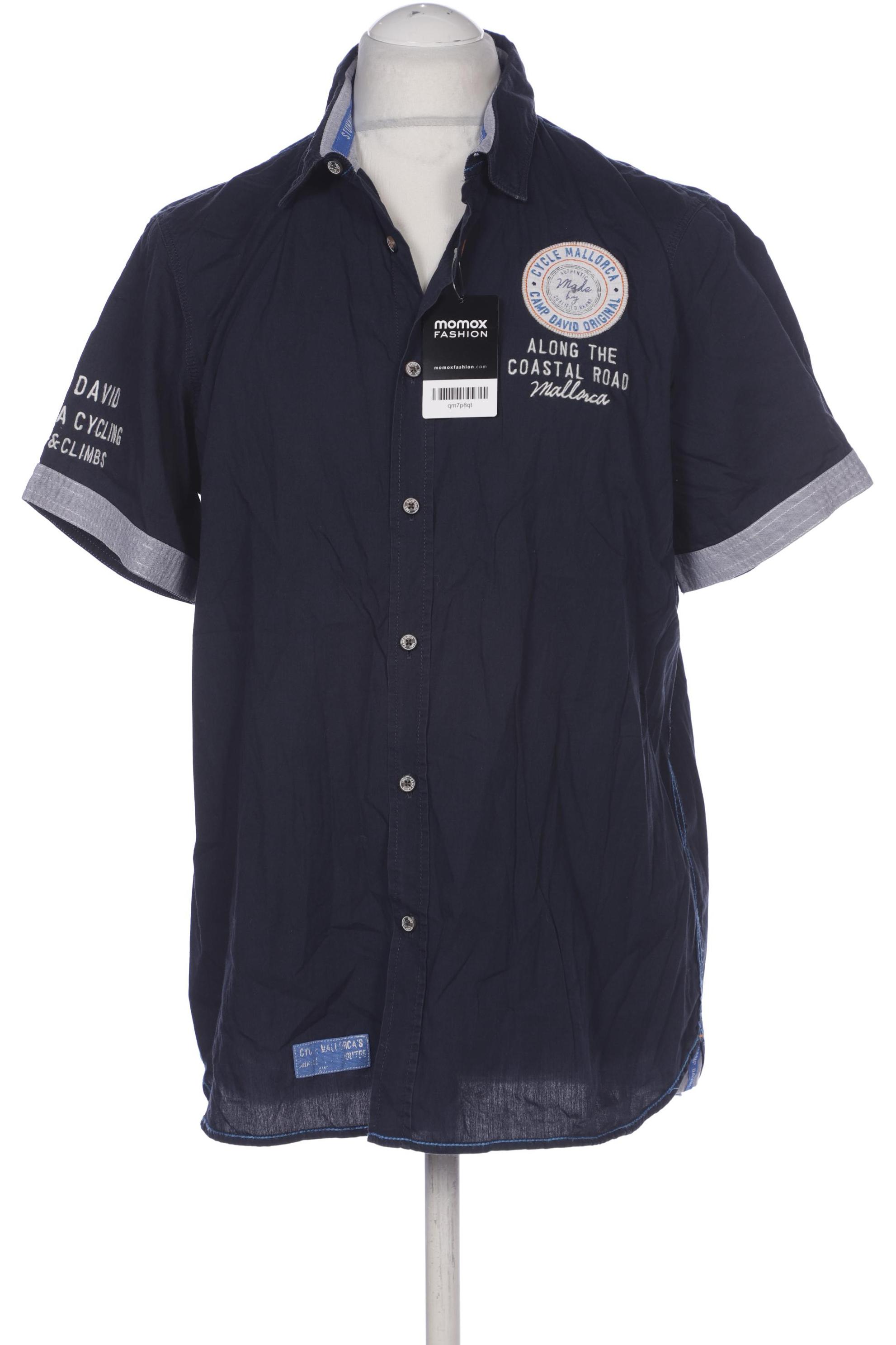 

Camp David Herren Hemd, marineblau, Gr. 52