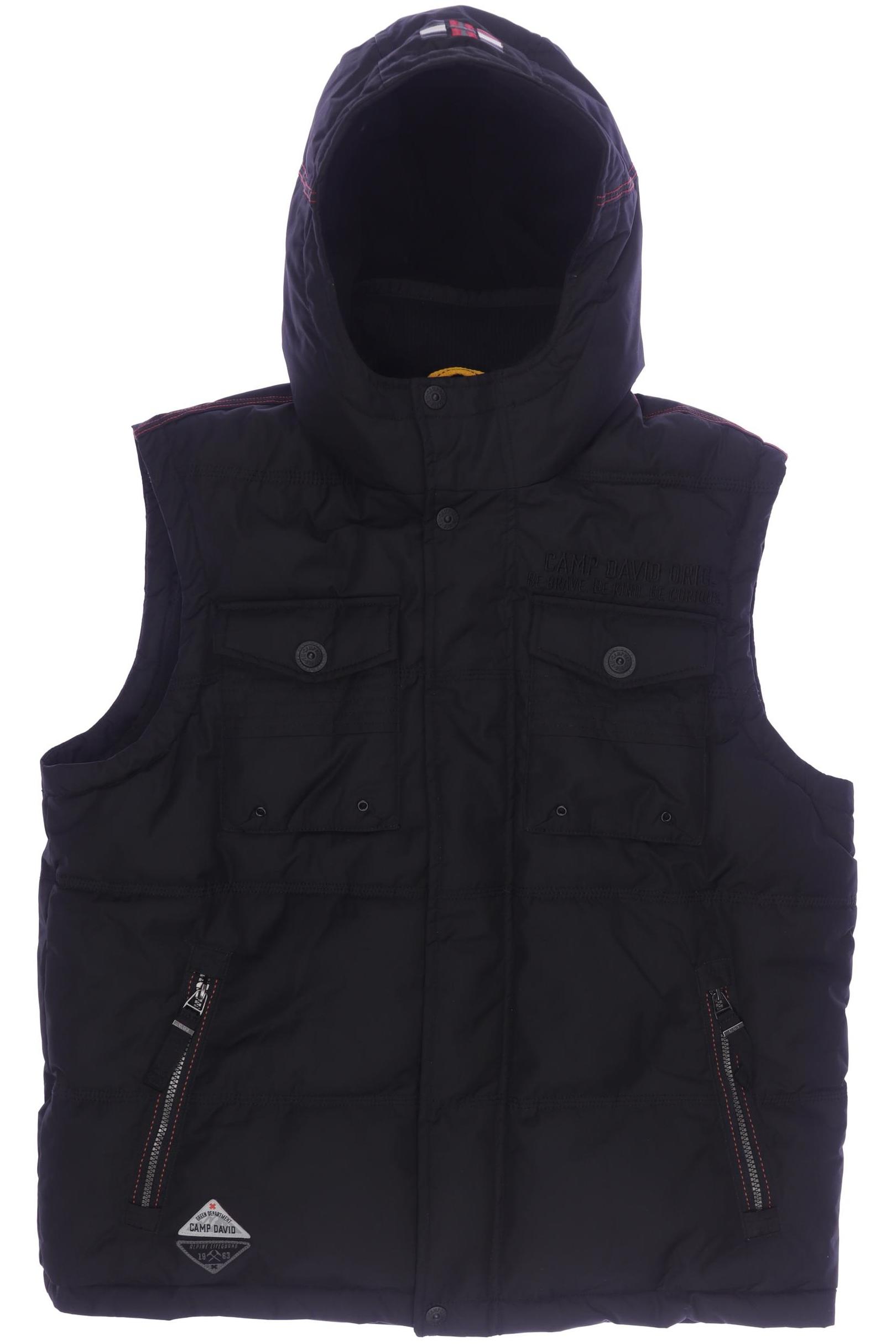 

Camp David Herren Weste, schwarz, Gr. 54