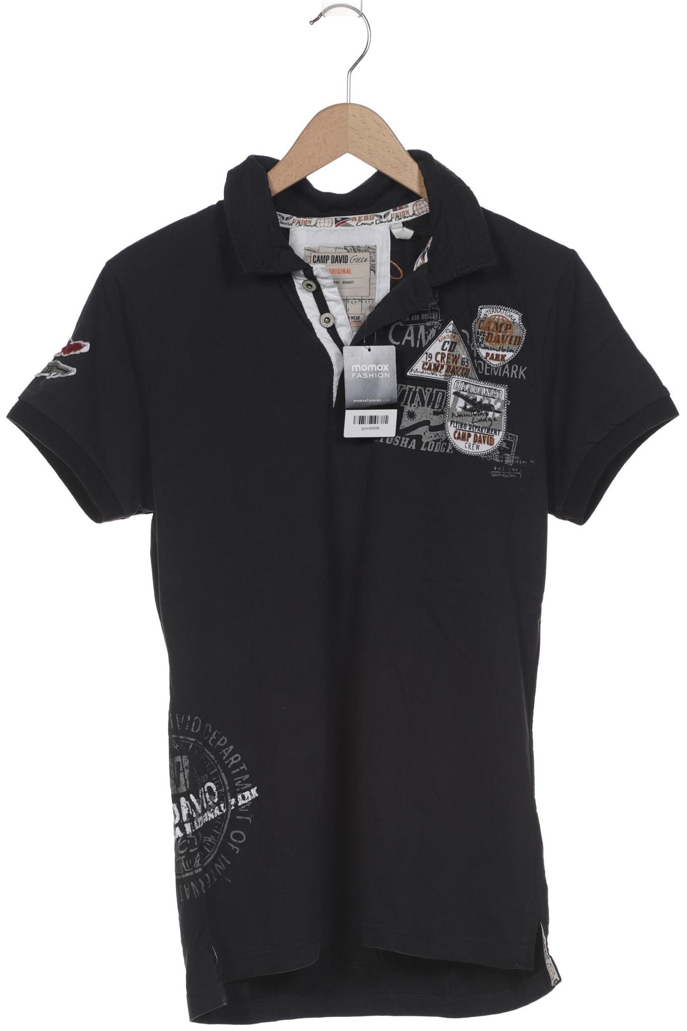 

Camp David Herren Poloshirt, schwarz, Gr. 48