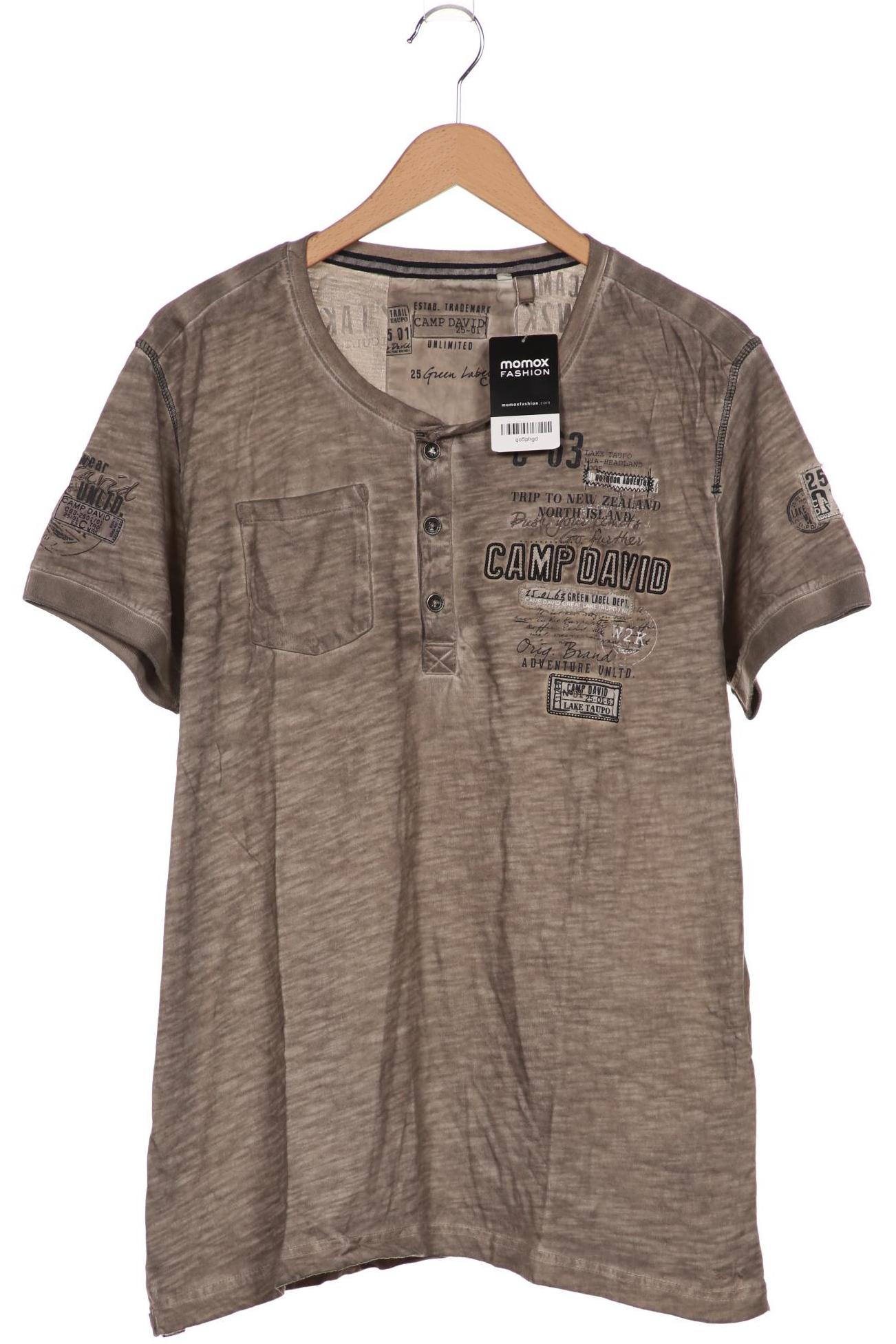 

Camp David Herren T-Shirt, grau, Gr. 54