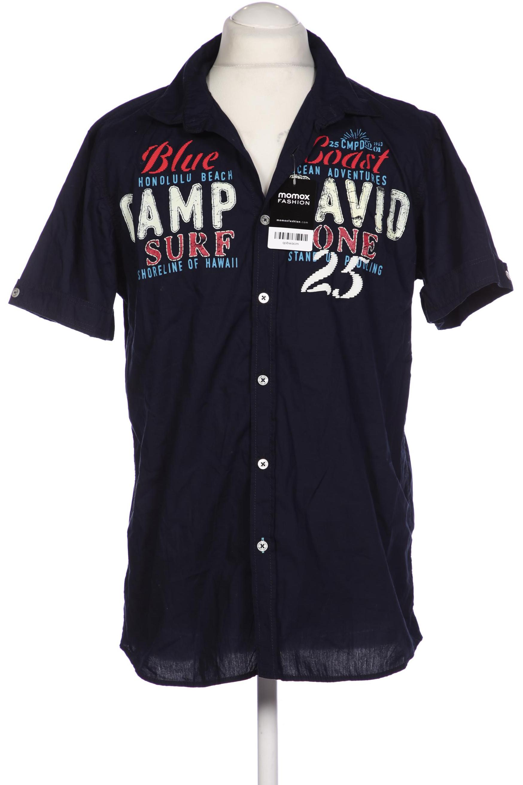 

Camp David Herren Hemd, marineblau, Gr. 48