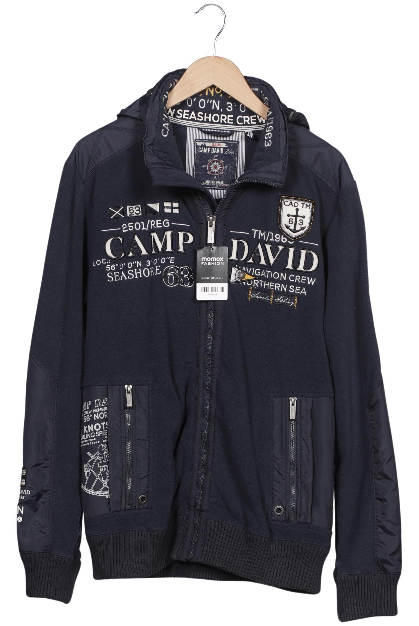 

Camp David Herren Sweatshirt, marineblau, Gr. 54