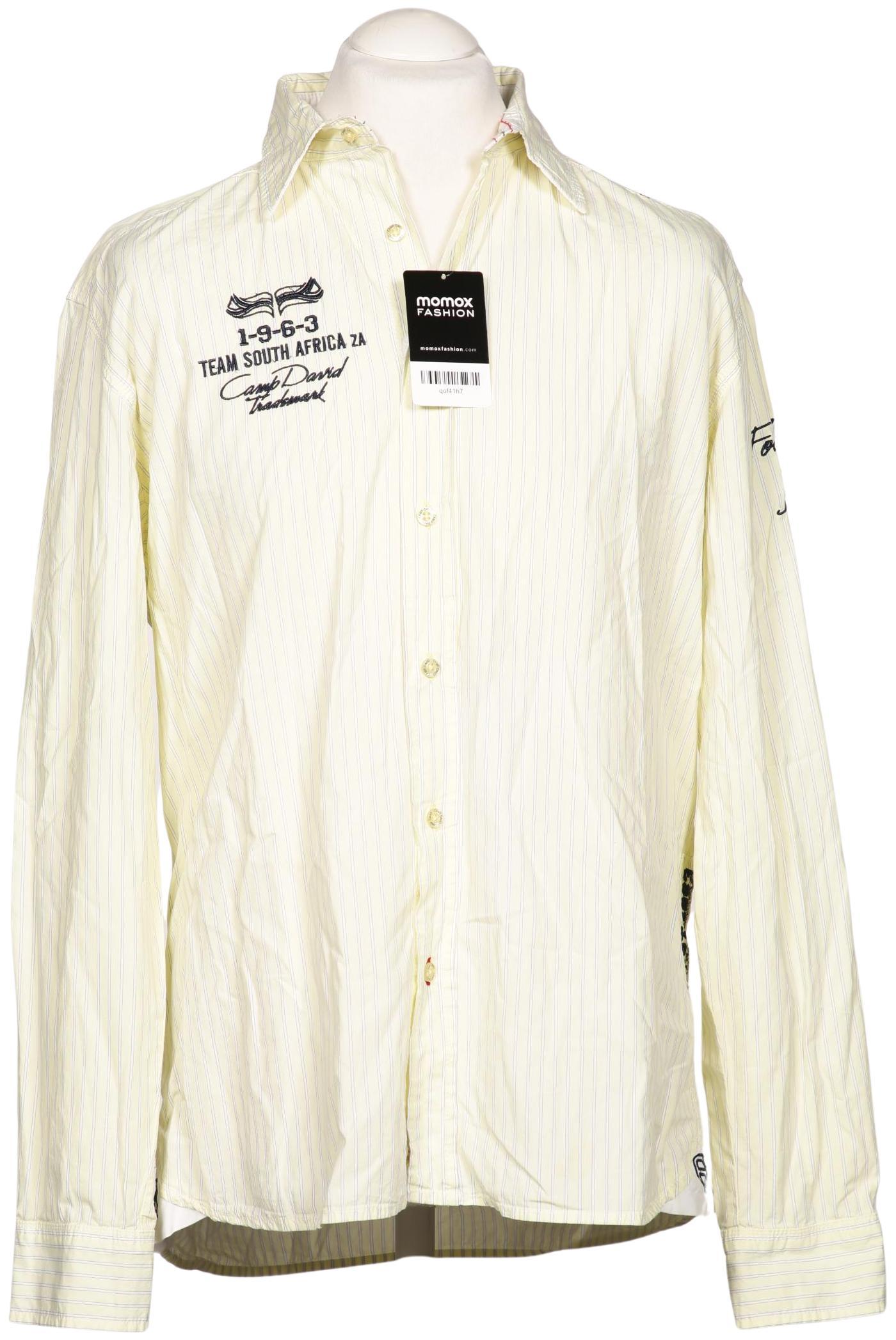 

Camp David Herren Hemd, gelb, Gr. 52