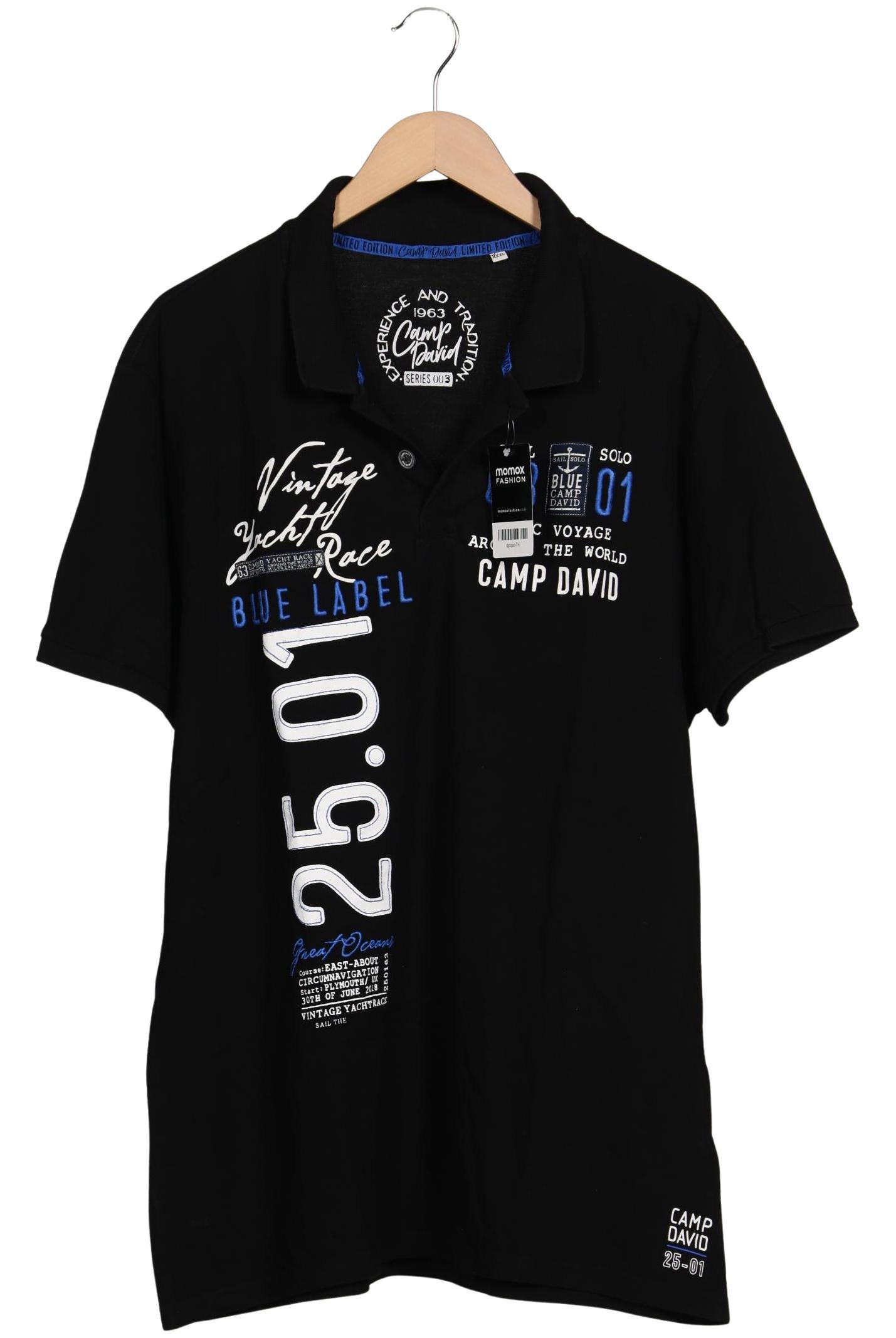 

Camp David Herren Poloshirt, schwarz, Gr. 58