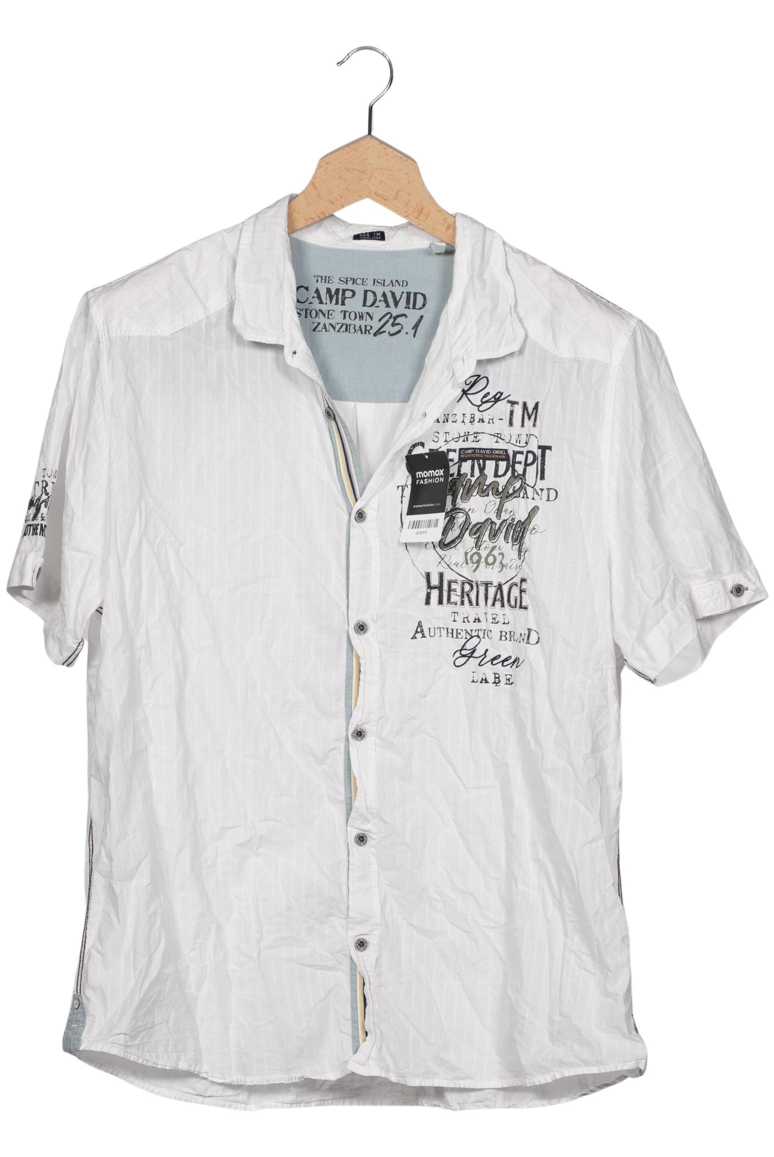 

Camp David Herren Hemd, weiß, Gr. 58