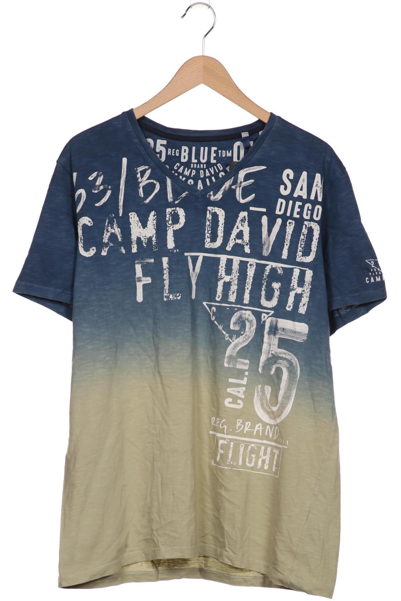 

Camp David Herren T-Shirt, blau