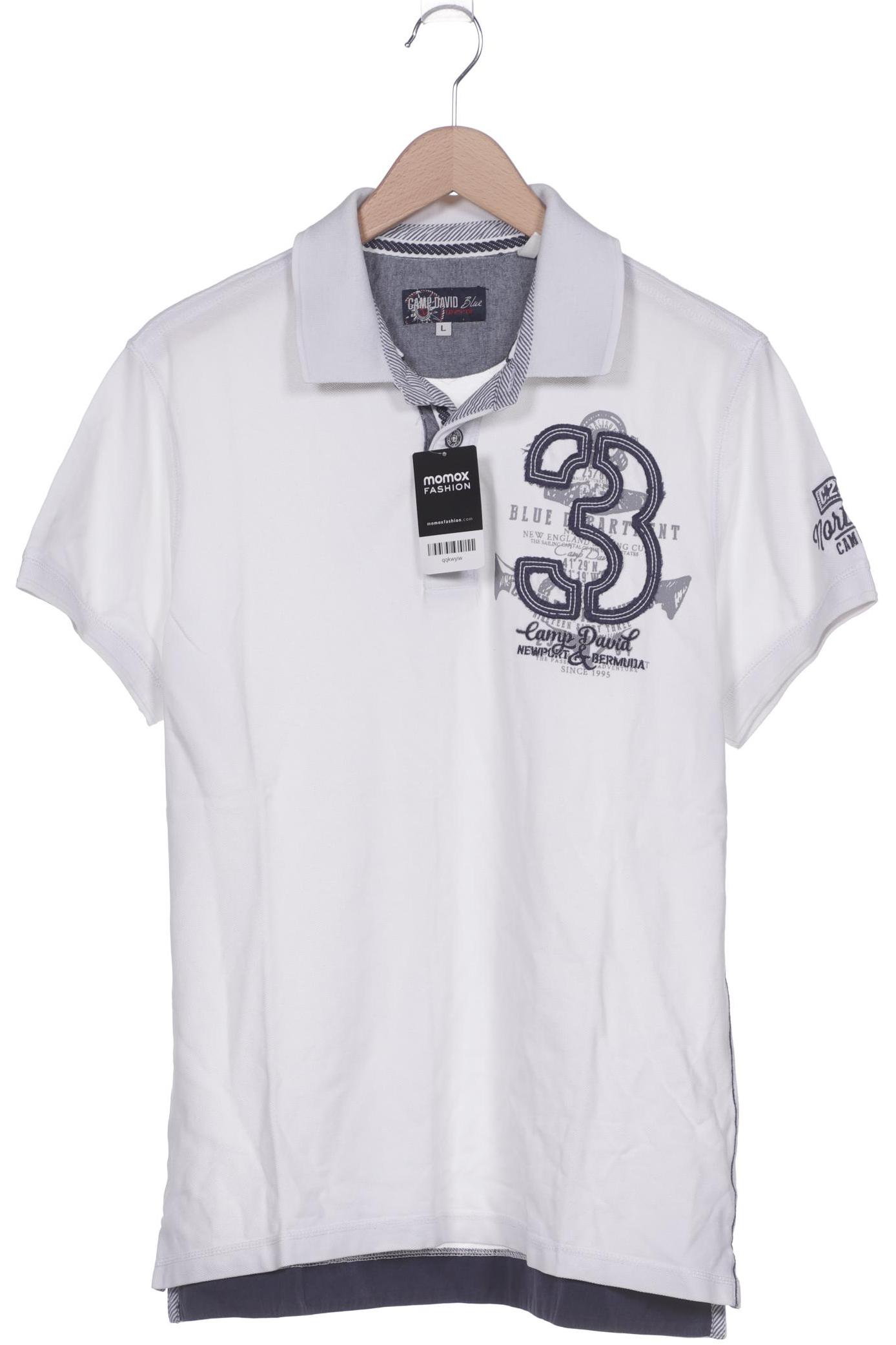 

Camp David Herren Poloshirt, weiß, Gr. 52