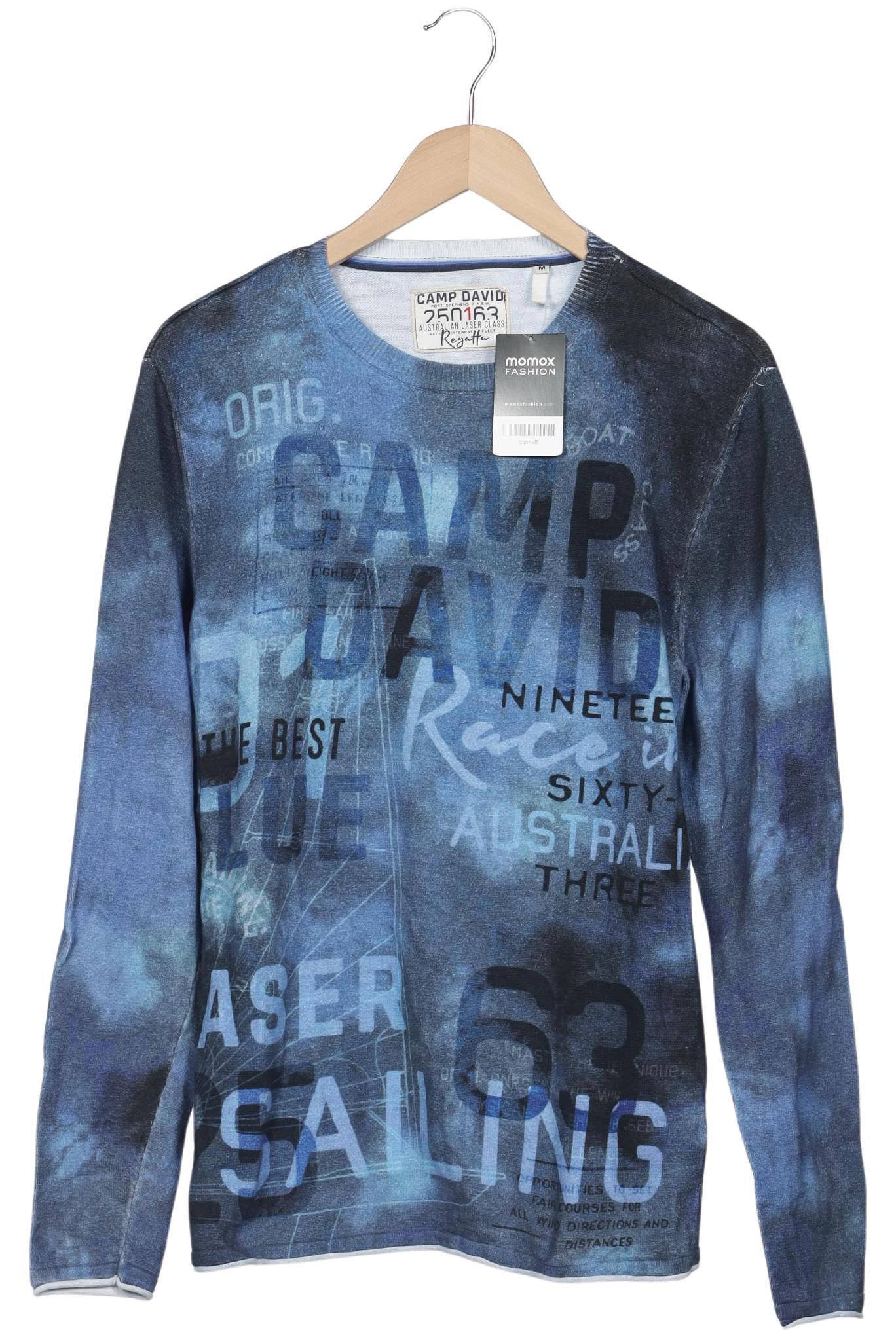 

Camp David Herren Pullover, marineblau, Gr. 48