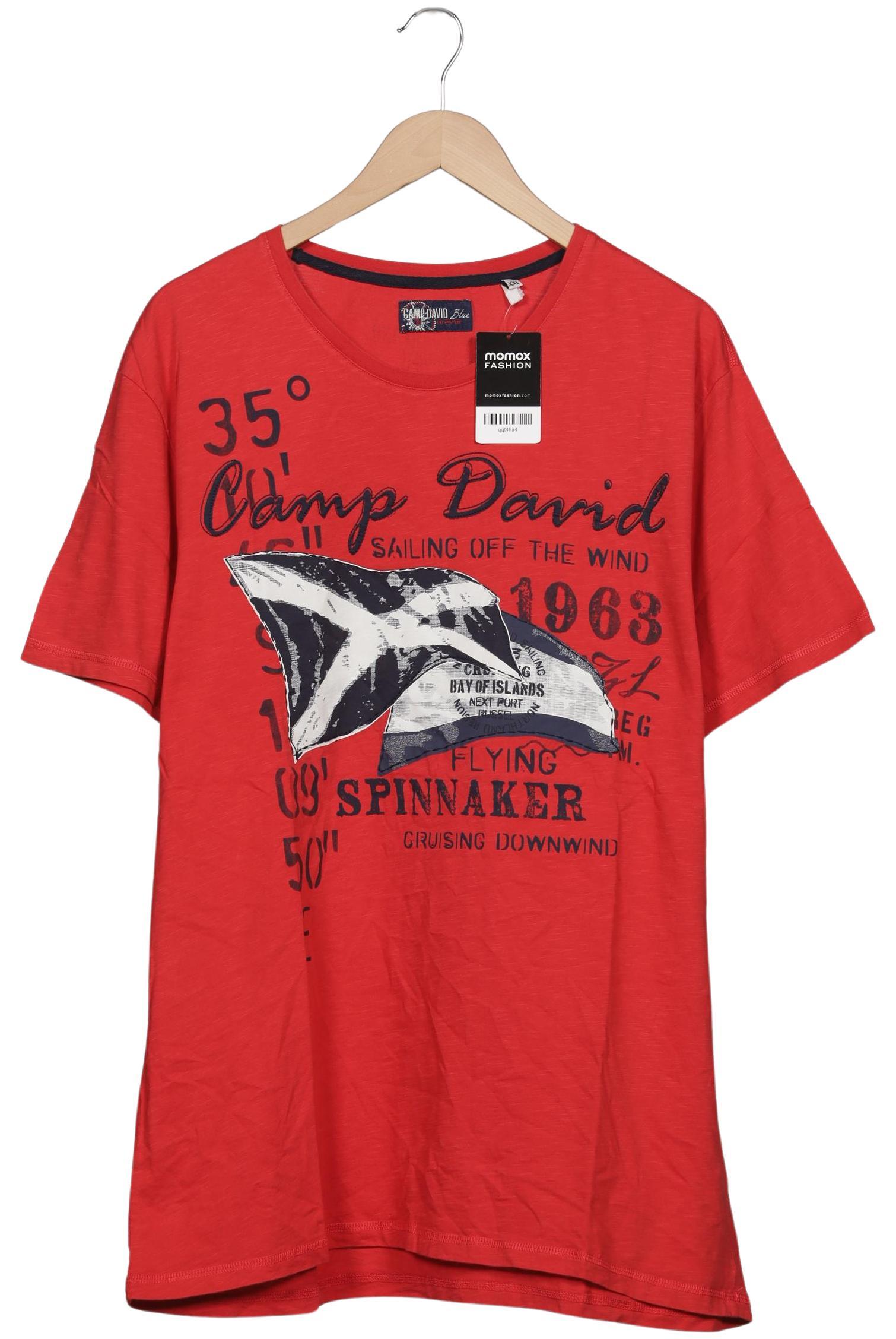 

Camp David Herren T-Shirt, rot, Gr. 56