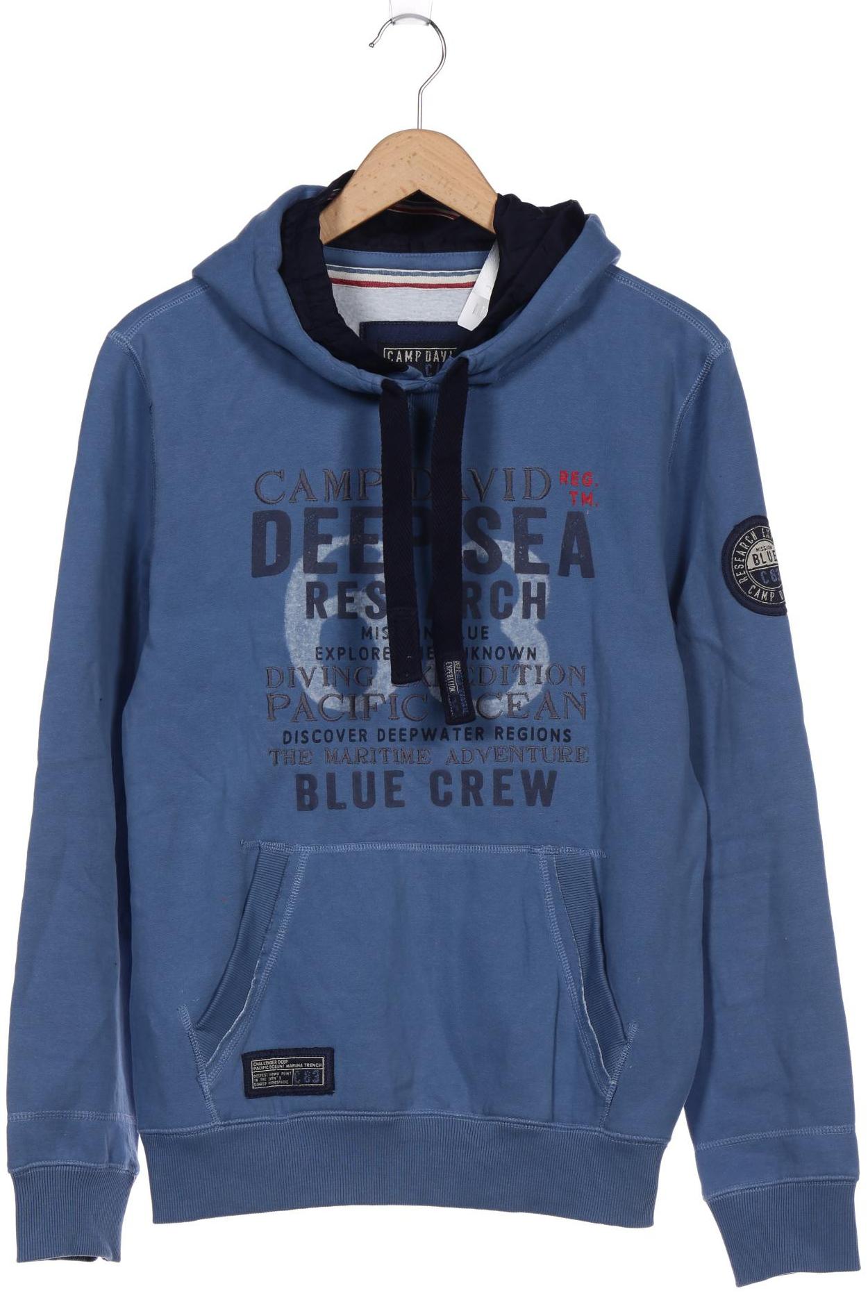 

Camp David Herren Kapuzenpullover, blau