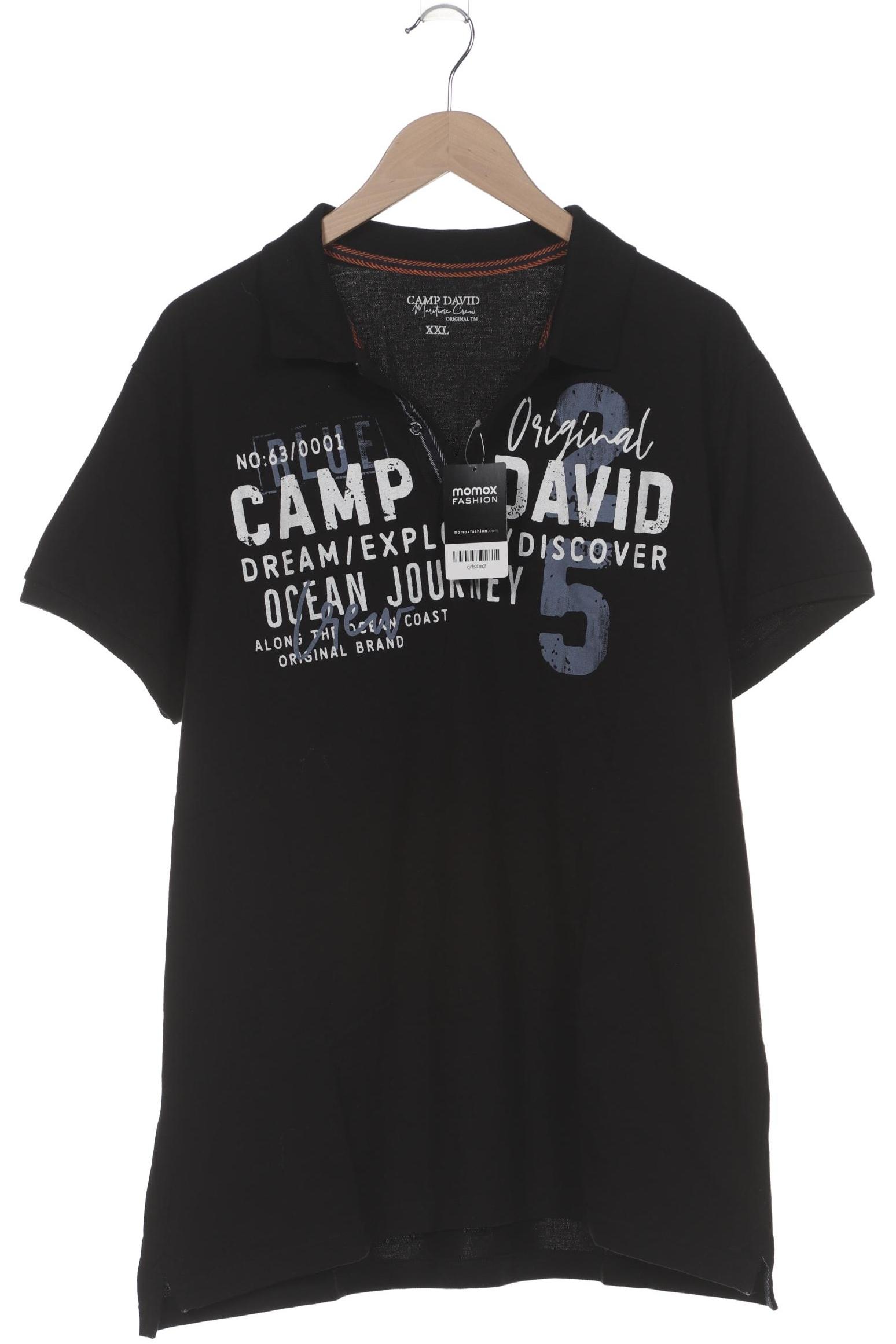 

Camp David Herren Poloshirt, schwarz, Gr. 56