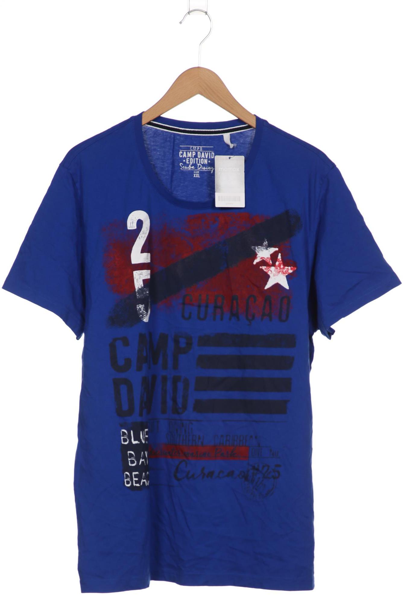 

Camp David Herren T-Shirt, blau