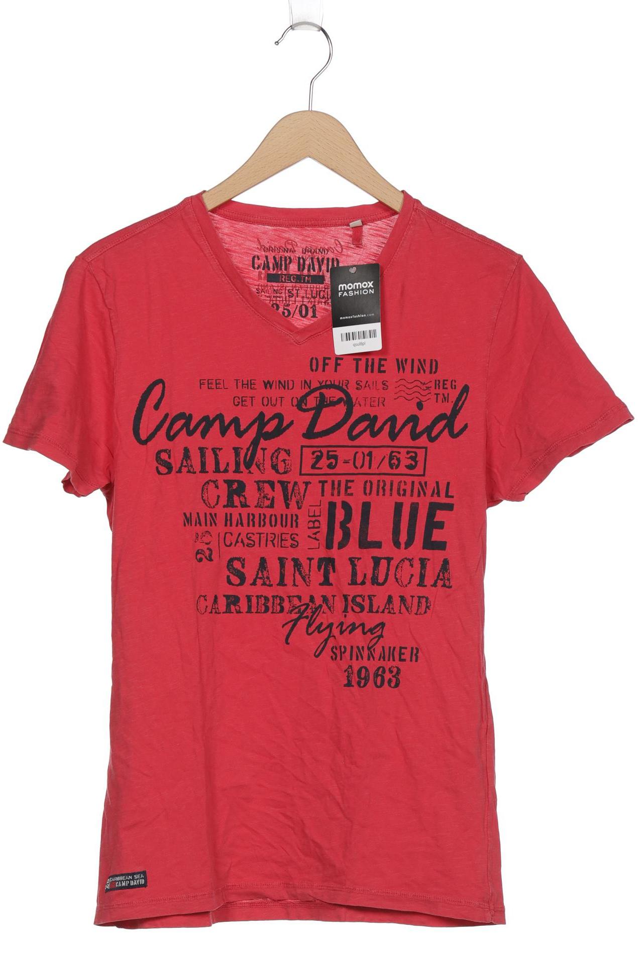 

Camp David Herren T-Shirt, rot