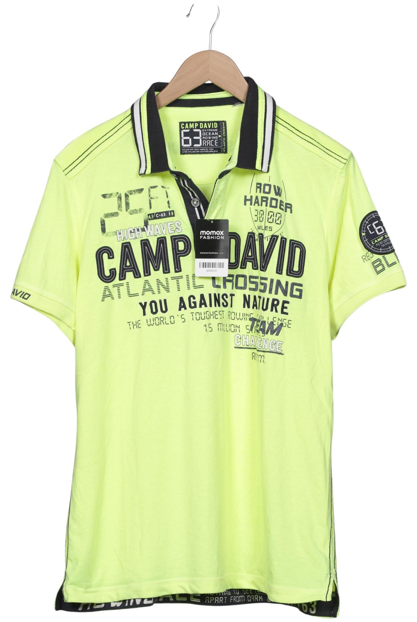 

Camp David Herren Poloshirt, neon, Gr. 58