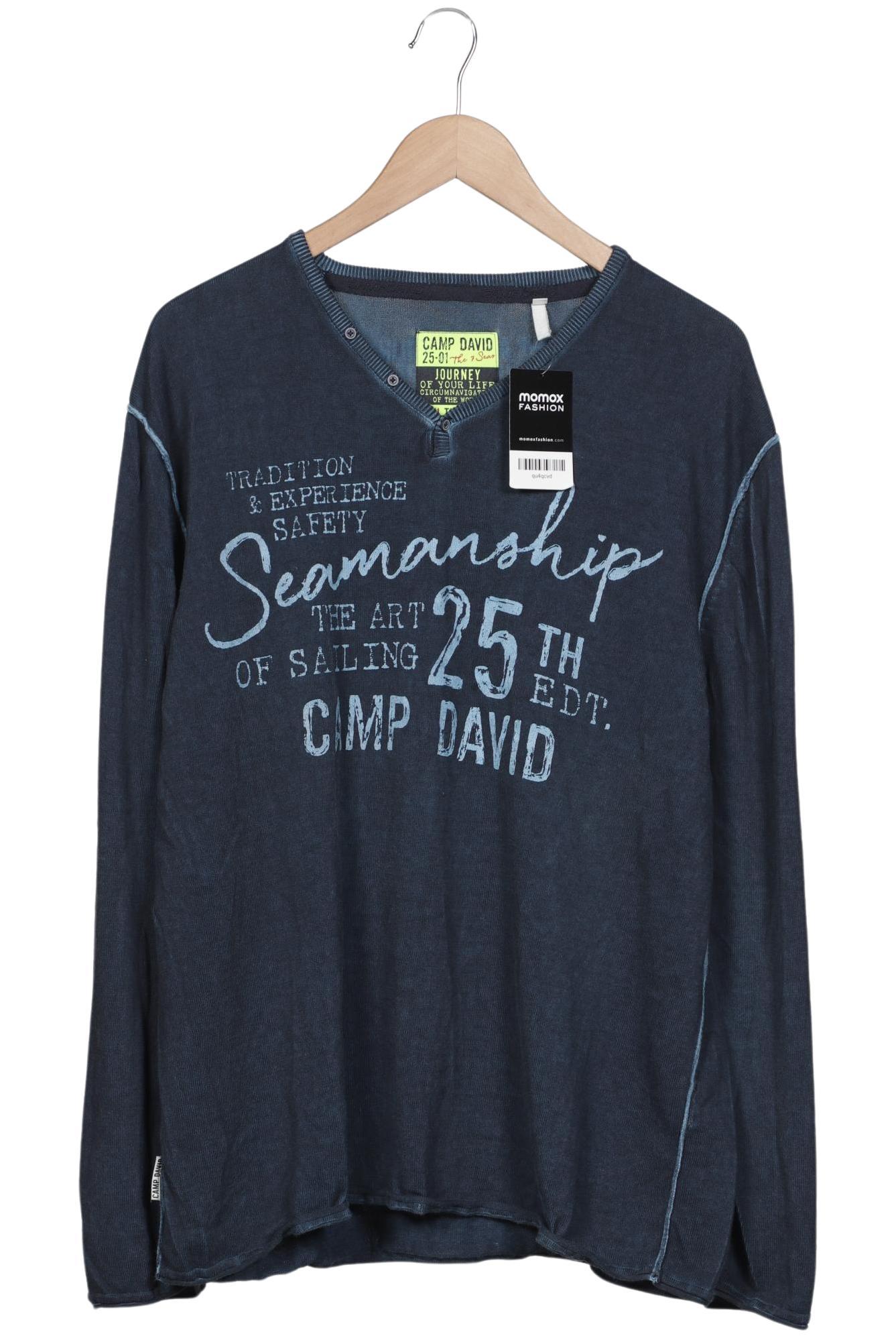 

Camp David Herren Pullover, marineblau, Gr. 56