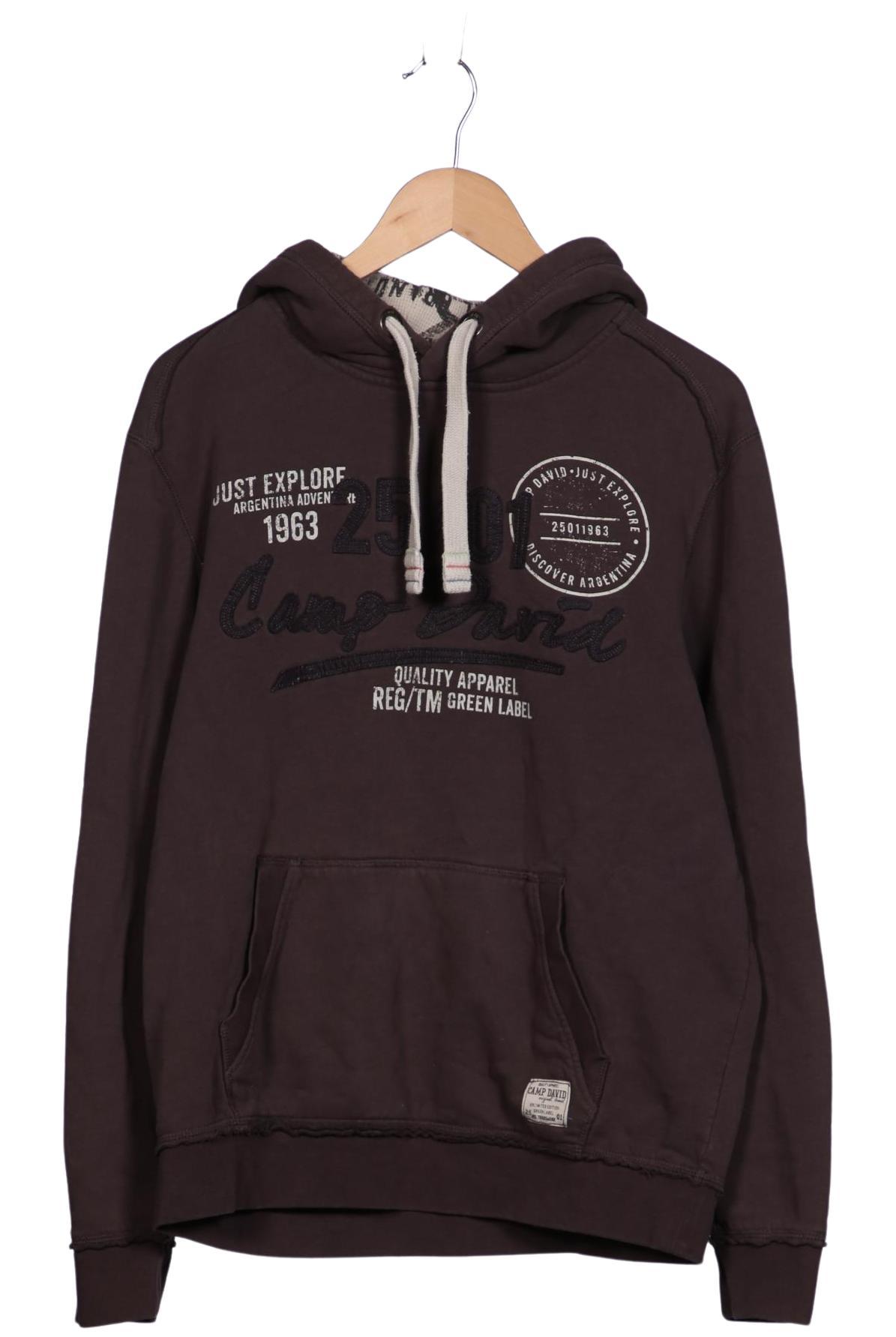 

Camp David Herren Kapuzenpullover, braun, Gr. 52
