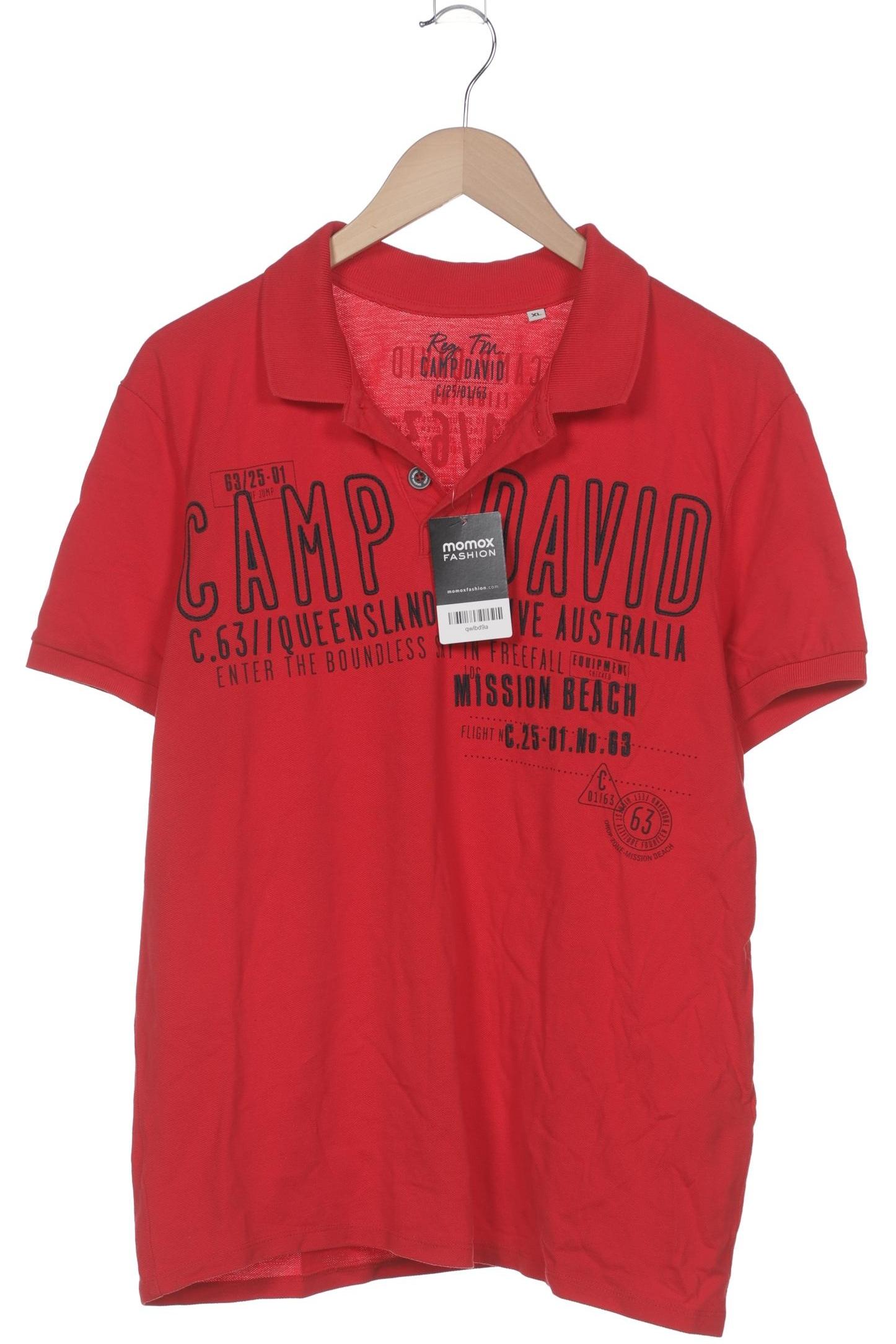 

Camp David Herren Poloshirt, rot, Gr. 54