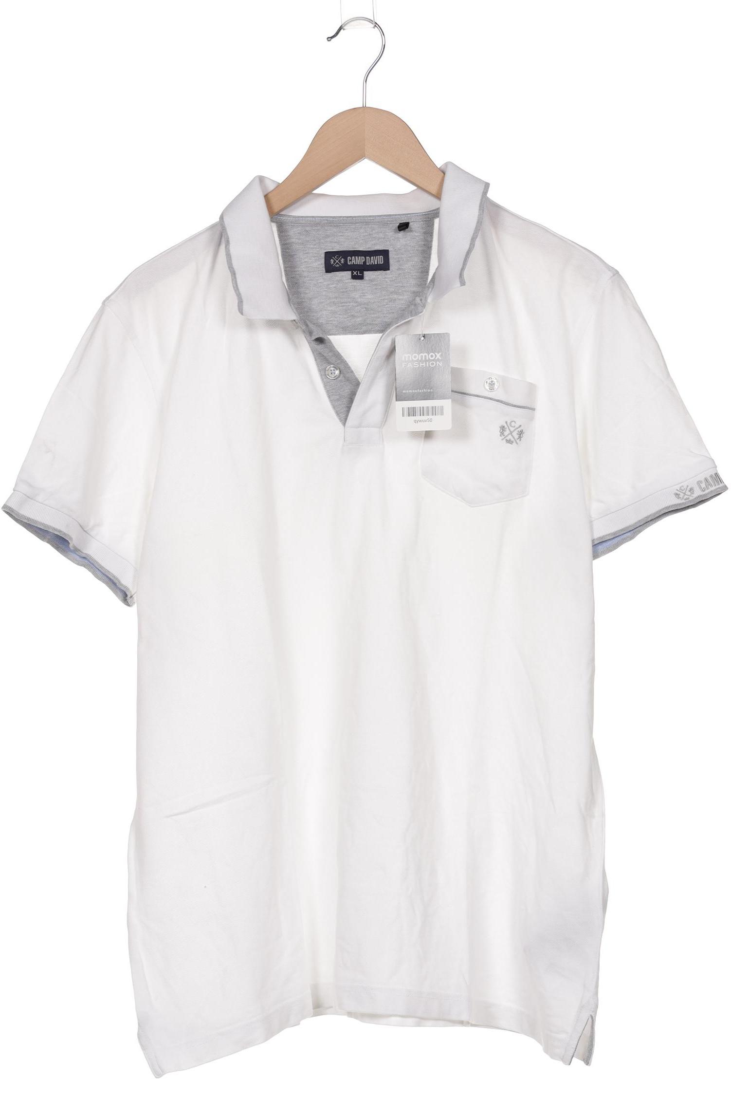 

Camp David Herren Poloshirt, weiß, Gr. 54