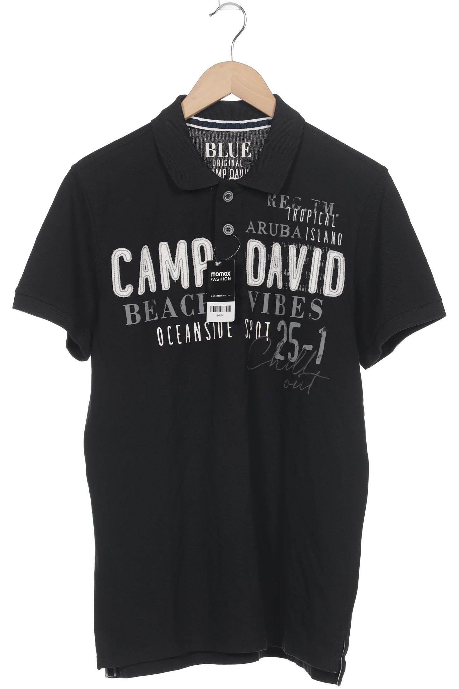 

Camp David Herren Poloshirt, schwarz, Gr. 52