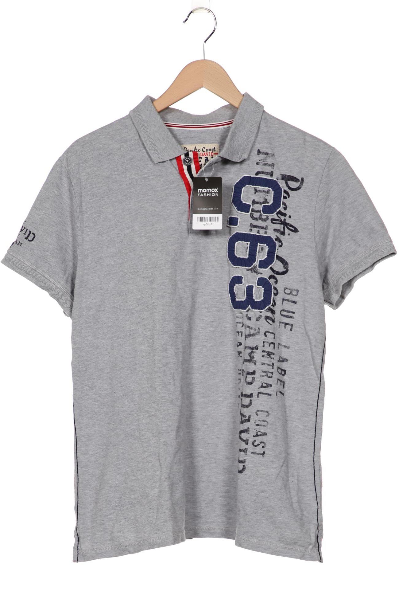 

Camp David Herren Poloshirt, grau, Gr. 52