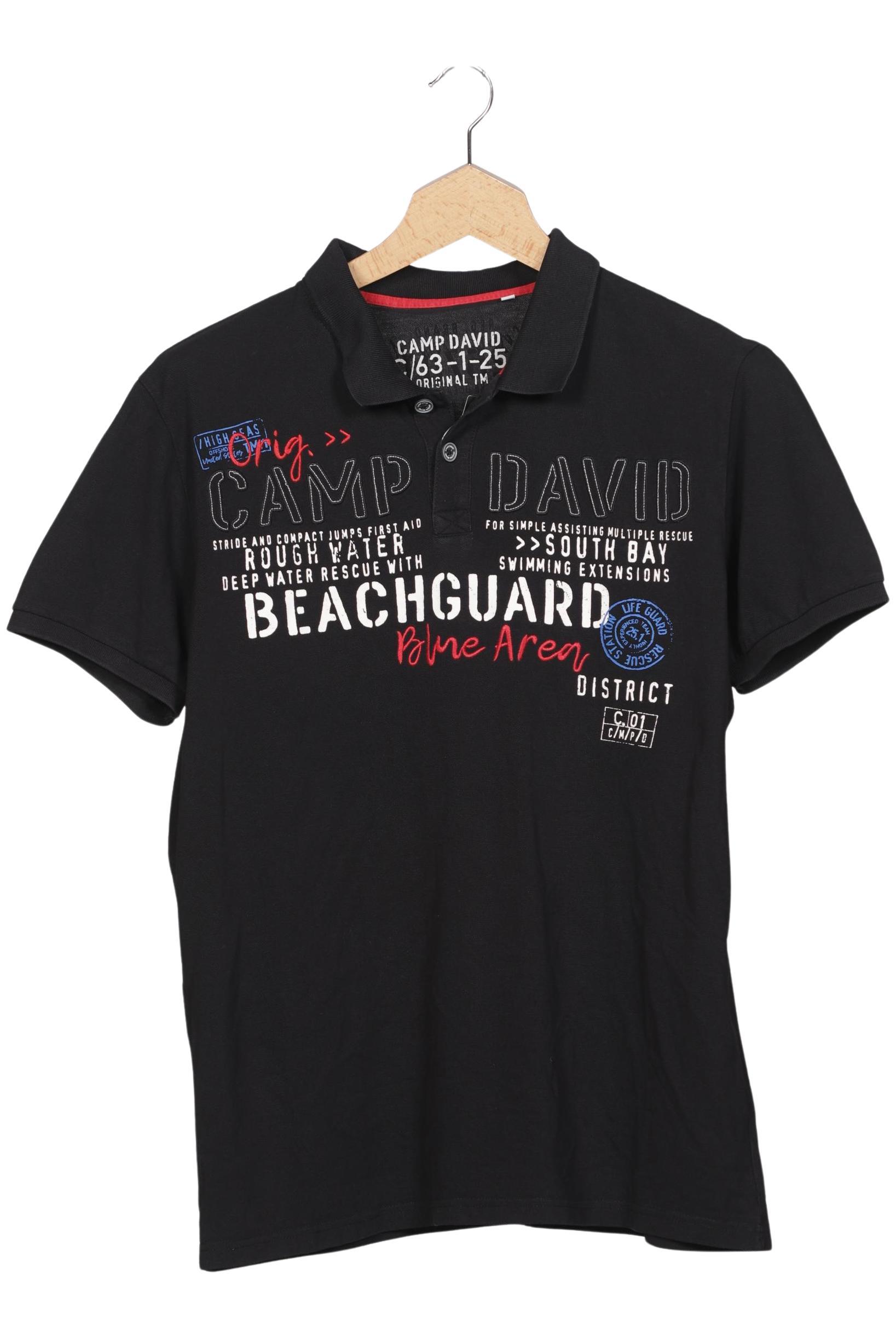 

Camp David Herren Poloshirt, schwarz, Gr. 56