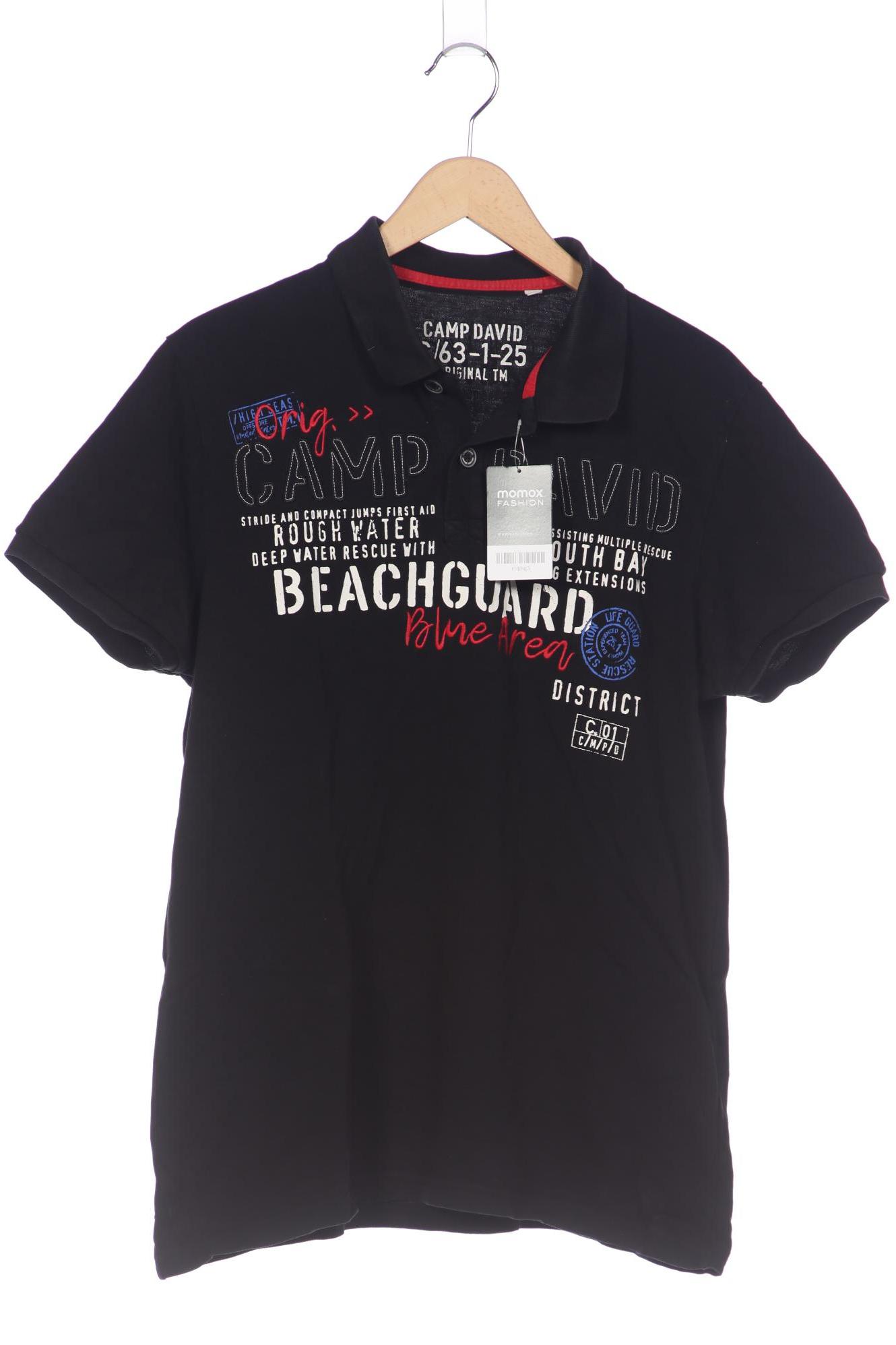 

Camp David Herren Poloshirt, schwarz, Gr. 52