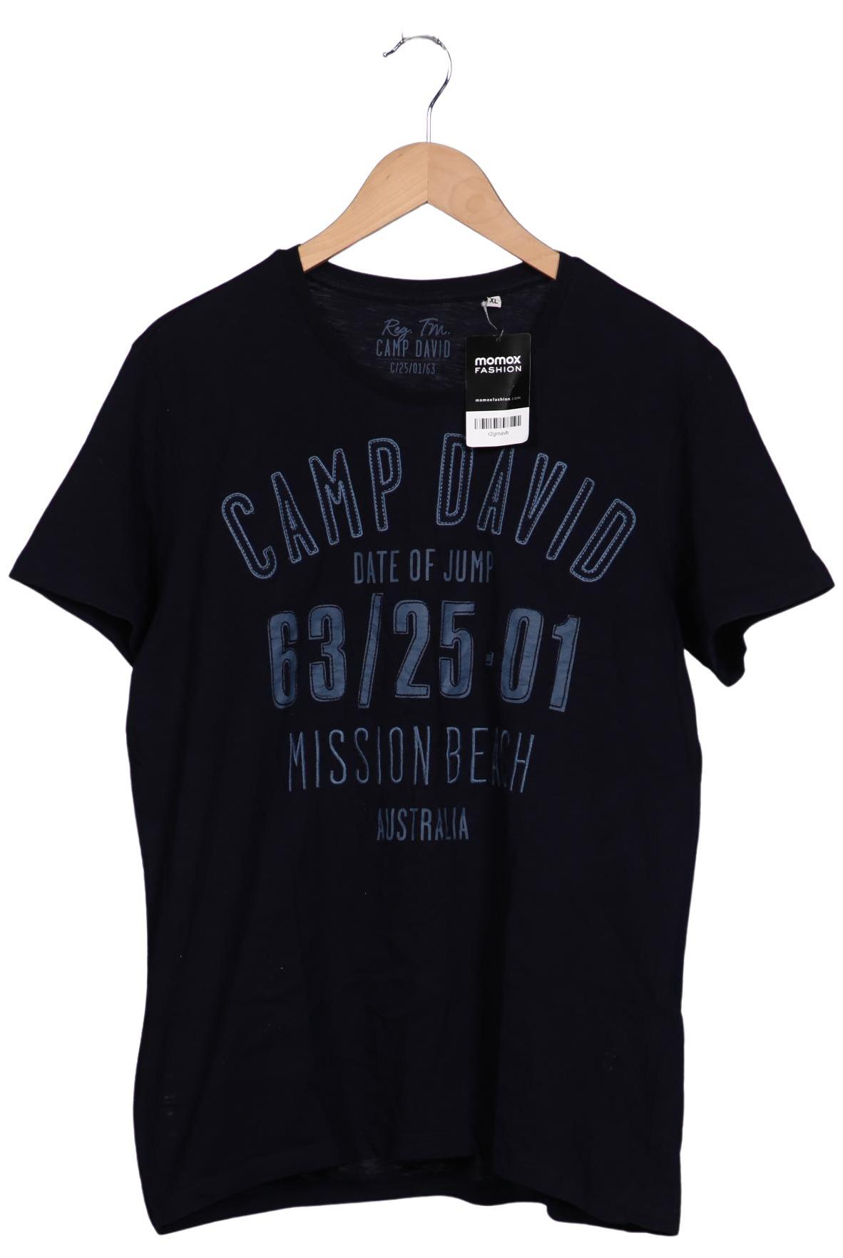 

Camp David Herren T-Shirt, marineblau, Gr. 54