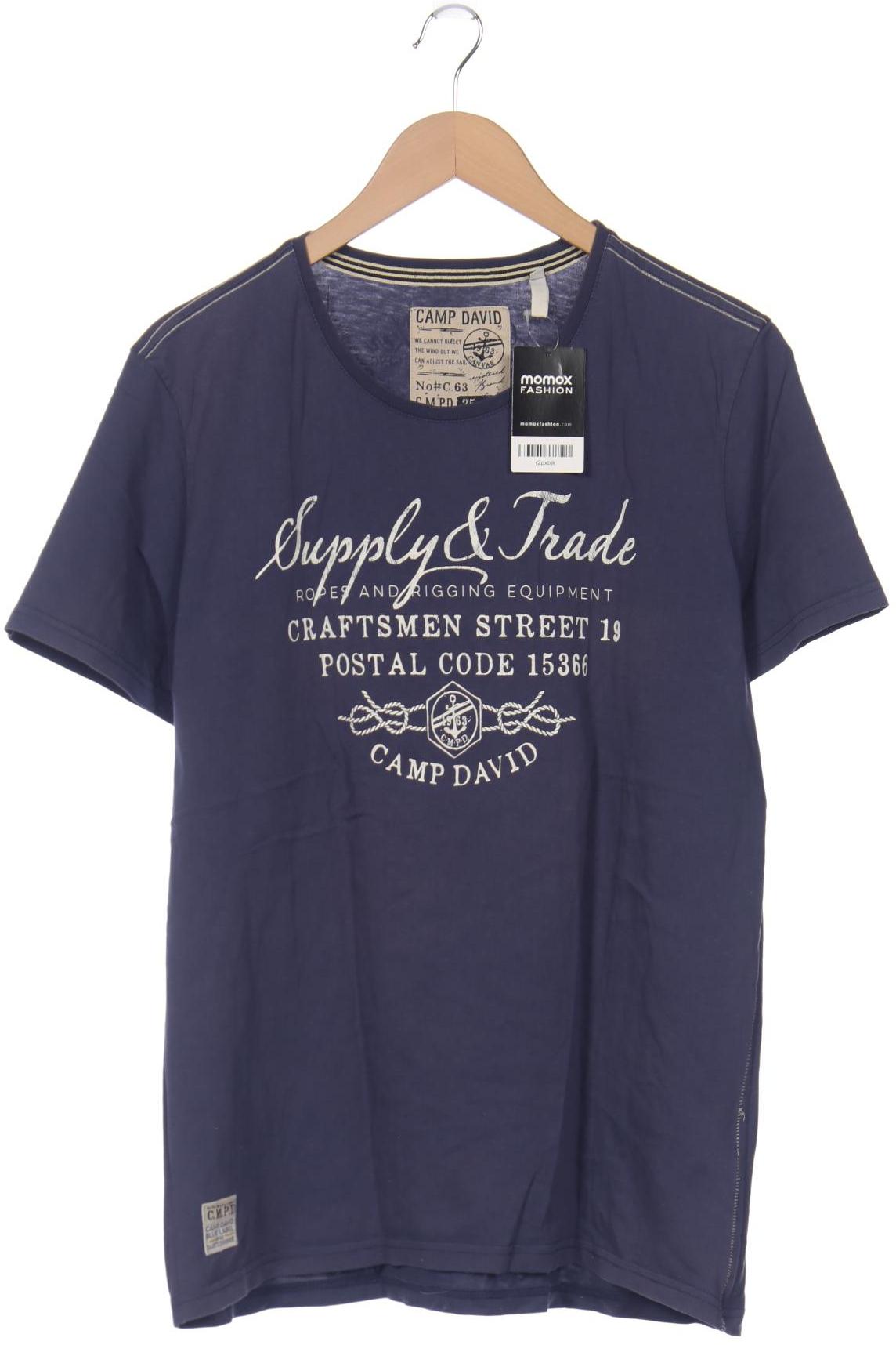

Camp David Herren T-Shirt, blau