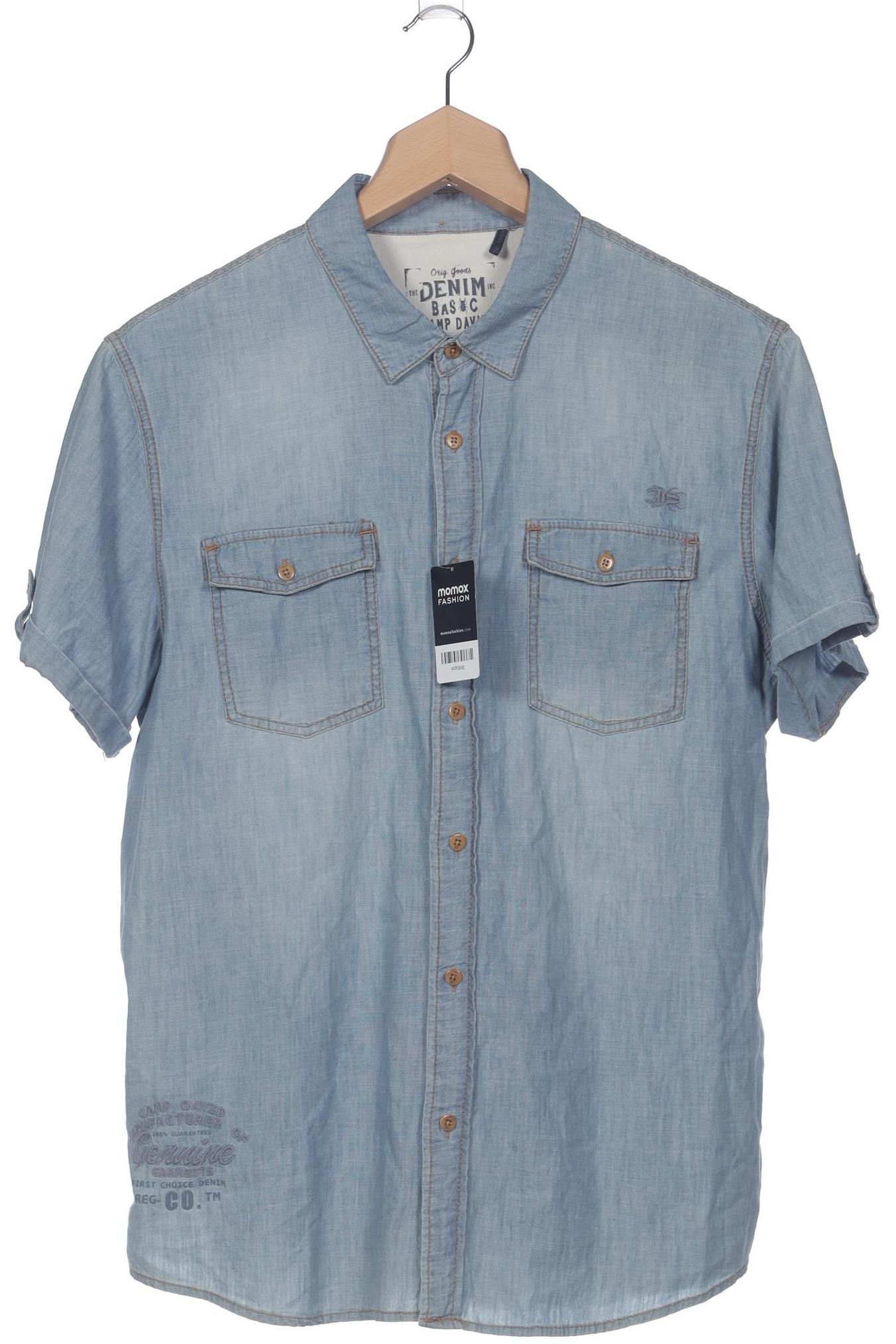 

Camp David Herren Hemd, blau, Gr. 56