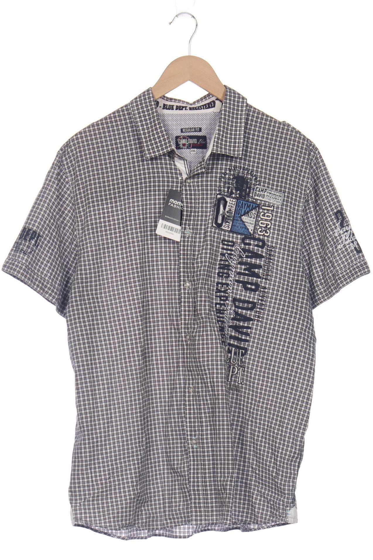 

Camp David Herren Hemd, schwarz, Gr. 56